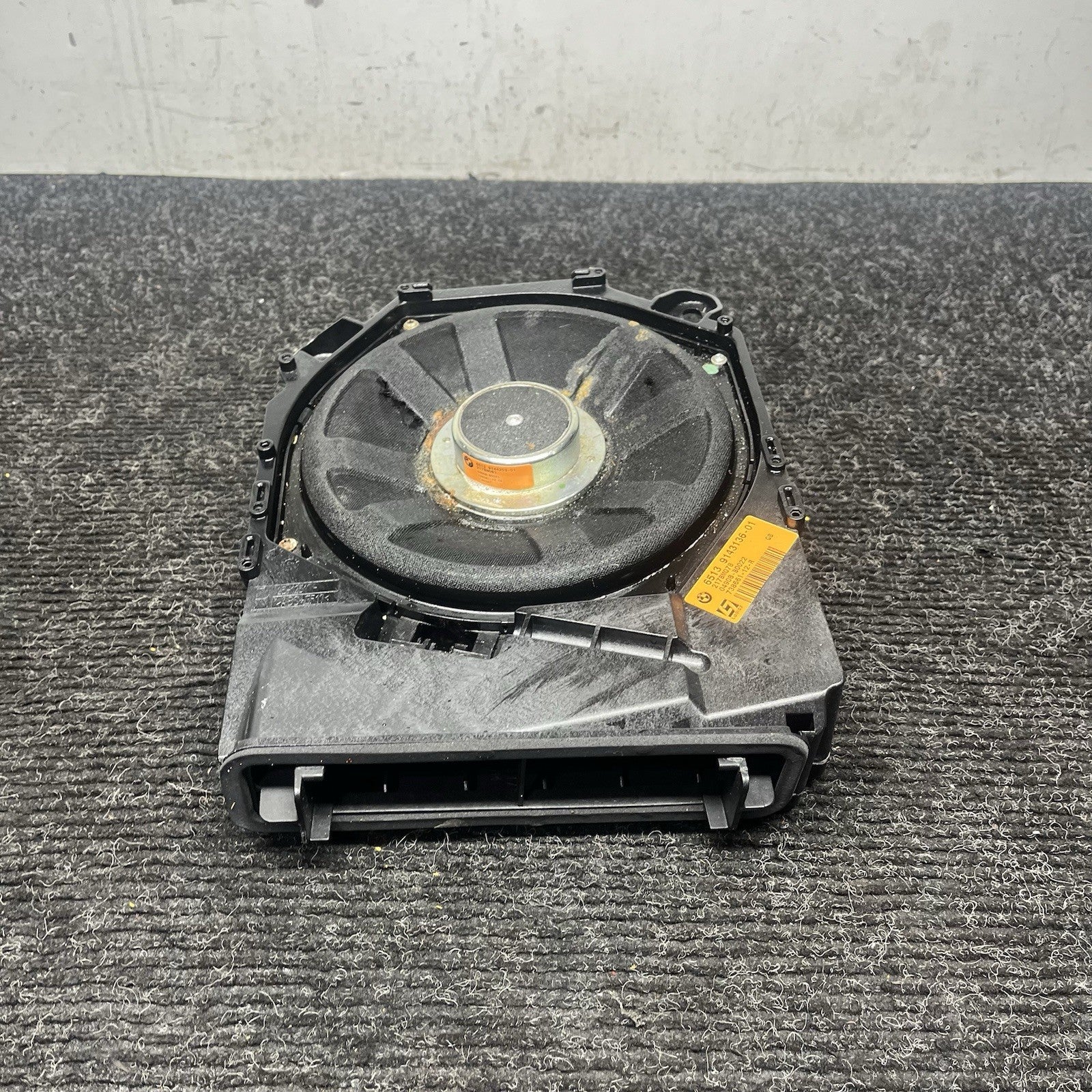 ☑️ 07-13 BMW E90 E92 328i 335i M3 Floor Speaker Subwoofer Passenger 9143136 OEM