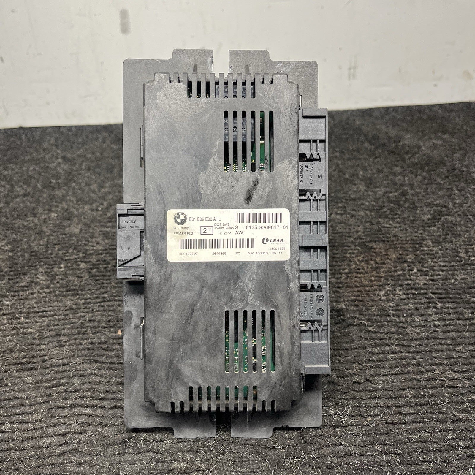☑️ BMW E82 E88 135i 128i FRM3R AHL Footwell Light Body Control Module Unit OEM