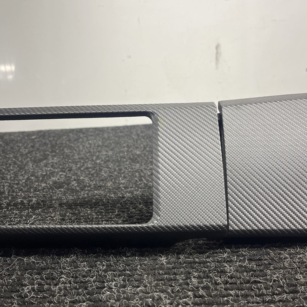 ☑️ 2013-2016 Subaru BRZ Radio Trim Bezel Carbon Scion FRS 10 Series Light Up