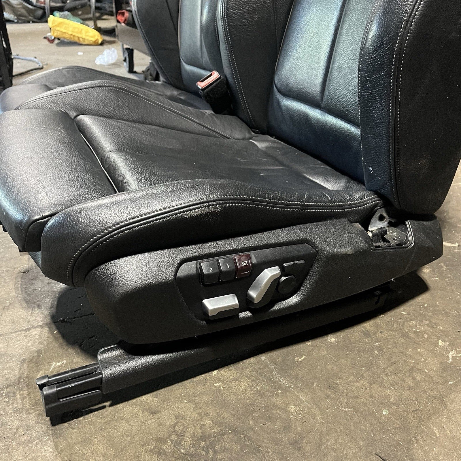 ☑️ OEM BMW F30 F36 FRONT Driver Passenger Seats Sport Heated Black Sensated Pair