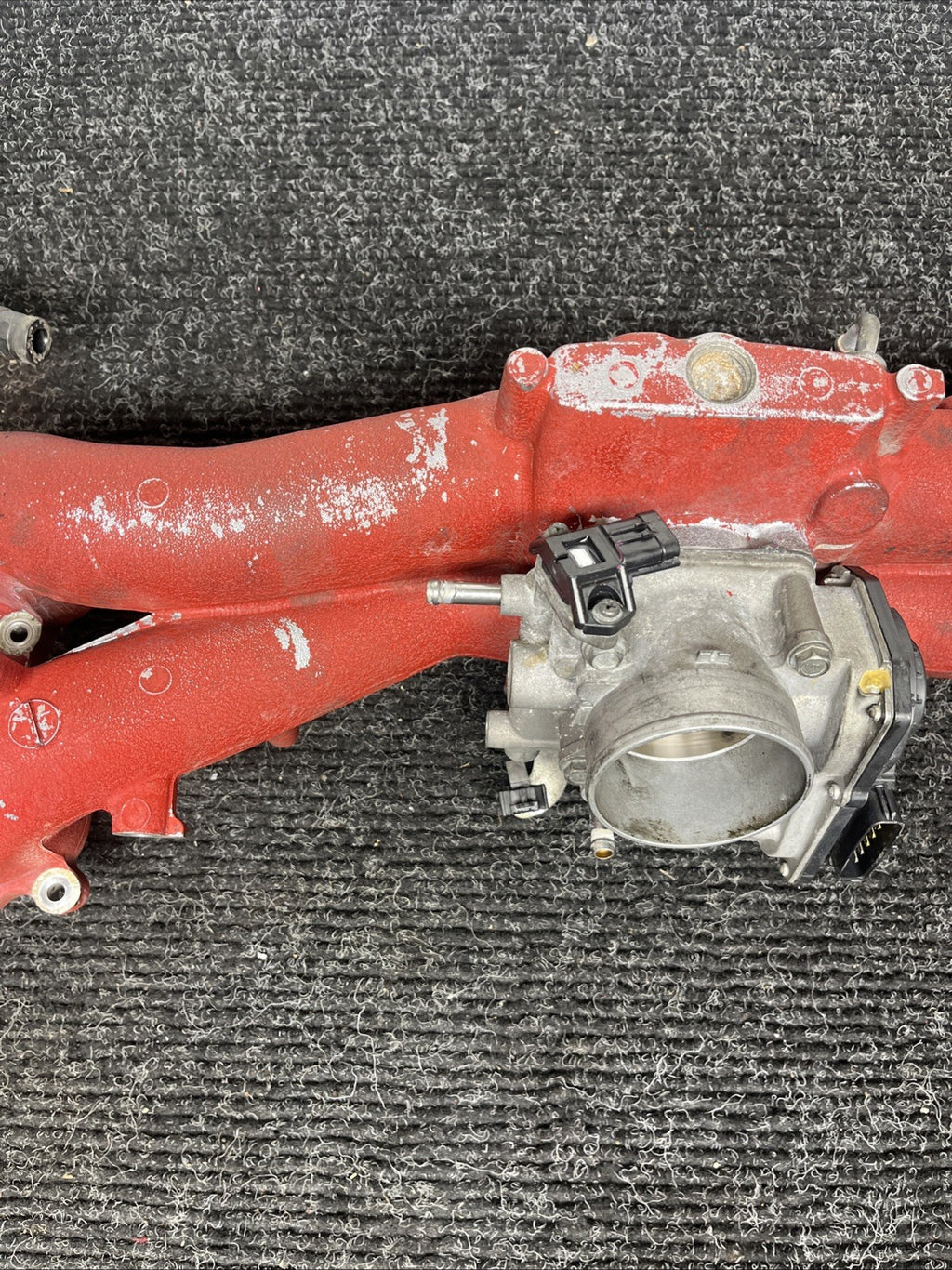 ☑️ 2008-2014 Subaru WRX STI Intake Manifold Assembly W/ Throttle Body OEM 08-14