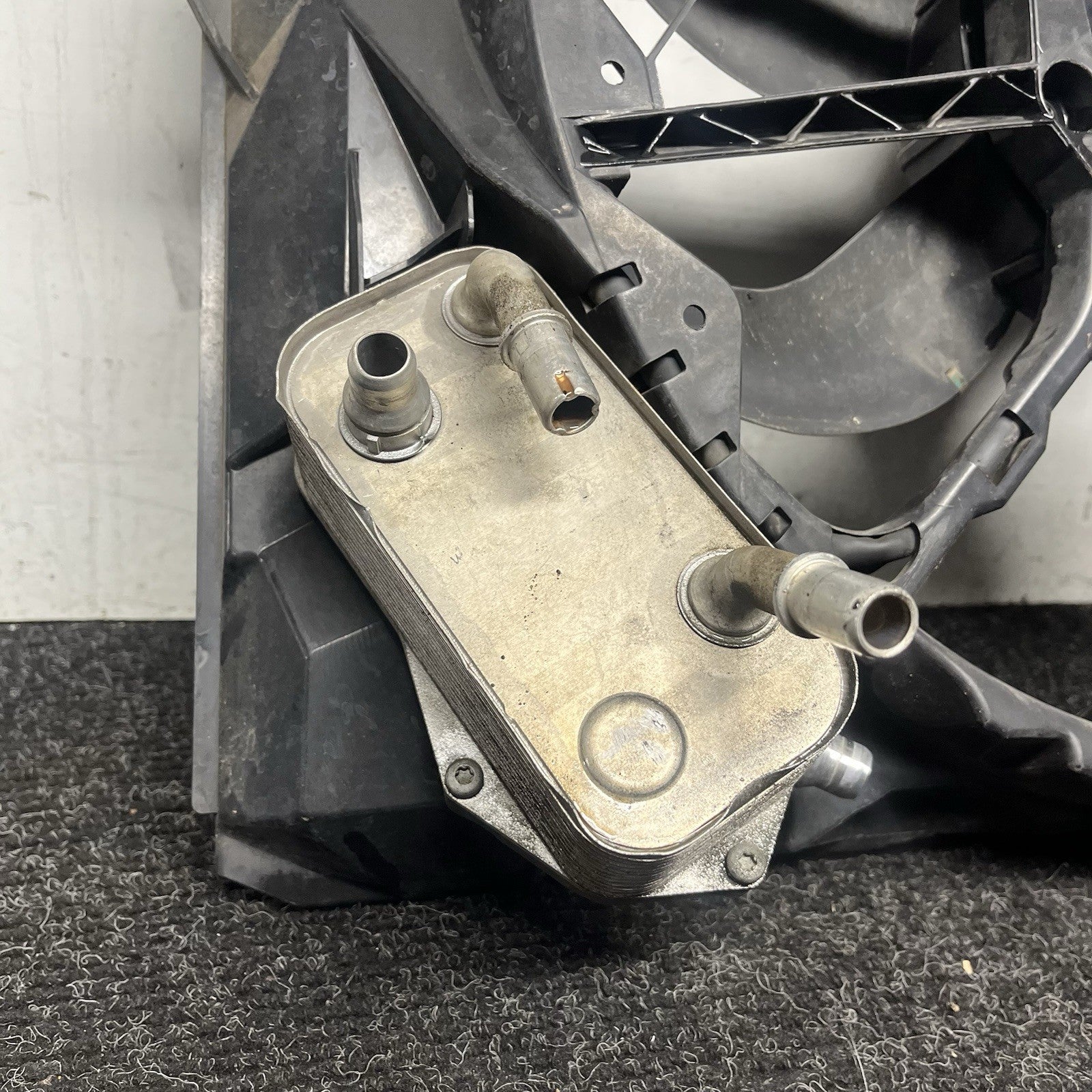 ☑️ 2007-2013 BMW 128i 328i N51 Radiator Cooling Fan 17427547305 OEM NOTE*