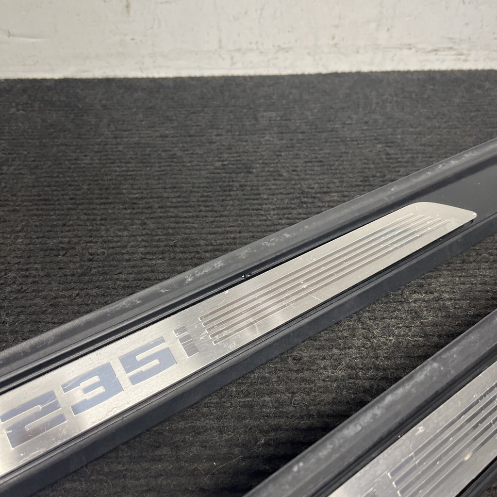 ☑️ 14-16 OEM BMW F22 M235 Pair Door Sills M SPORT Scuff Plate Trim SET NOTE*