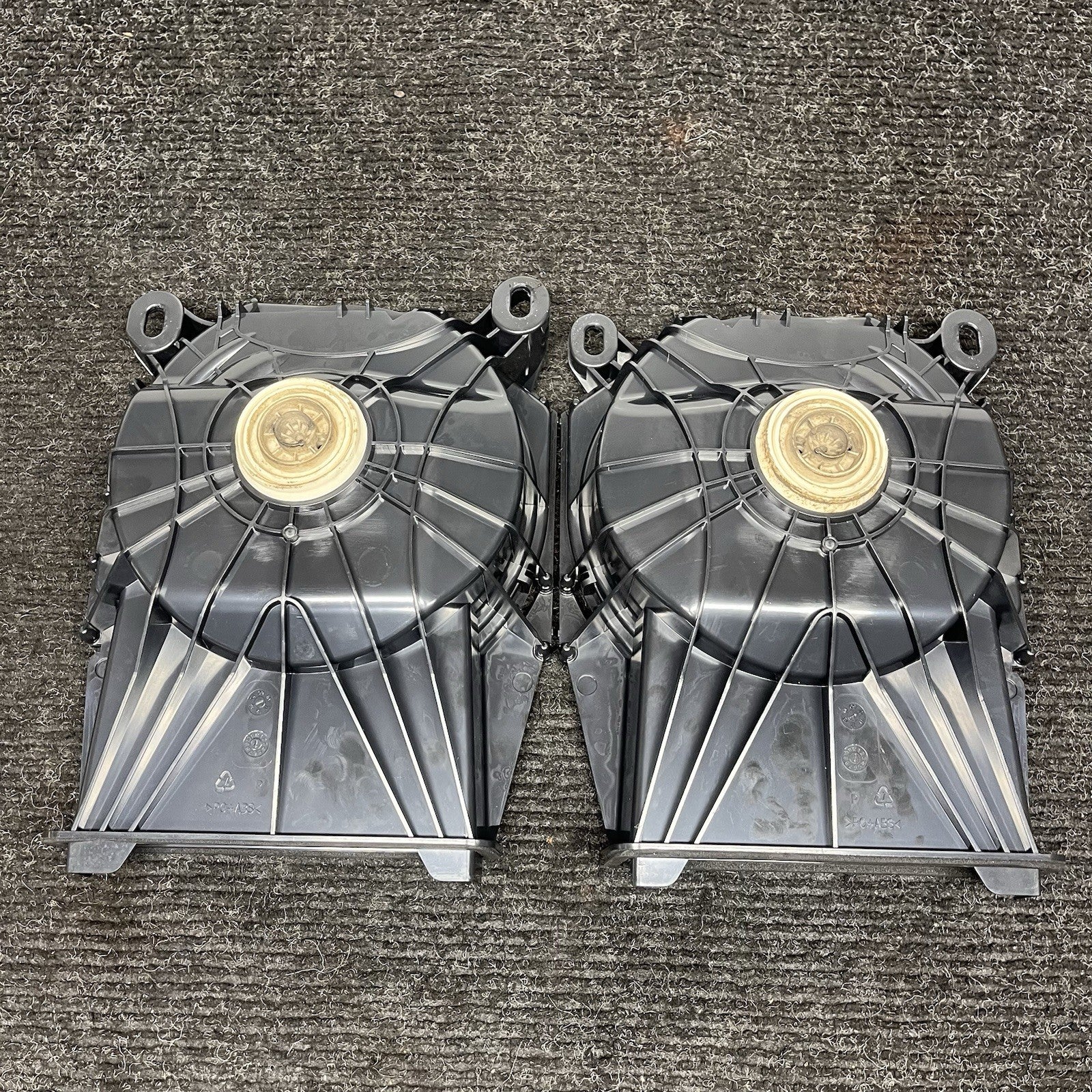 ☑️ OEM BMW E88 E92 E93 335 M3 Floor Bass Speaker Sub Subwoofer Audio D&M Pair