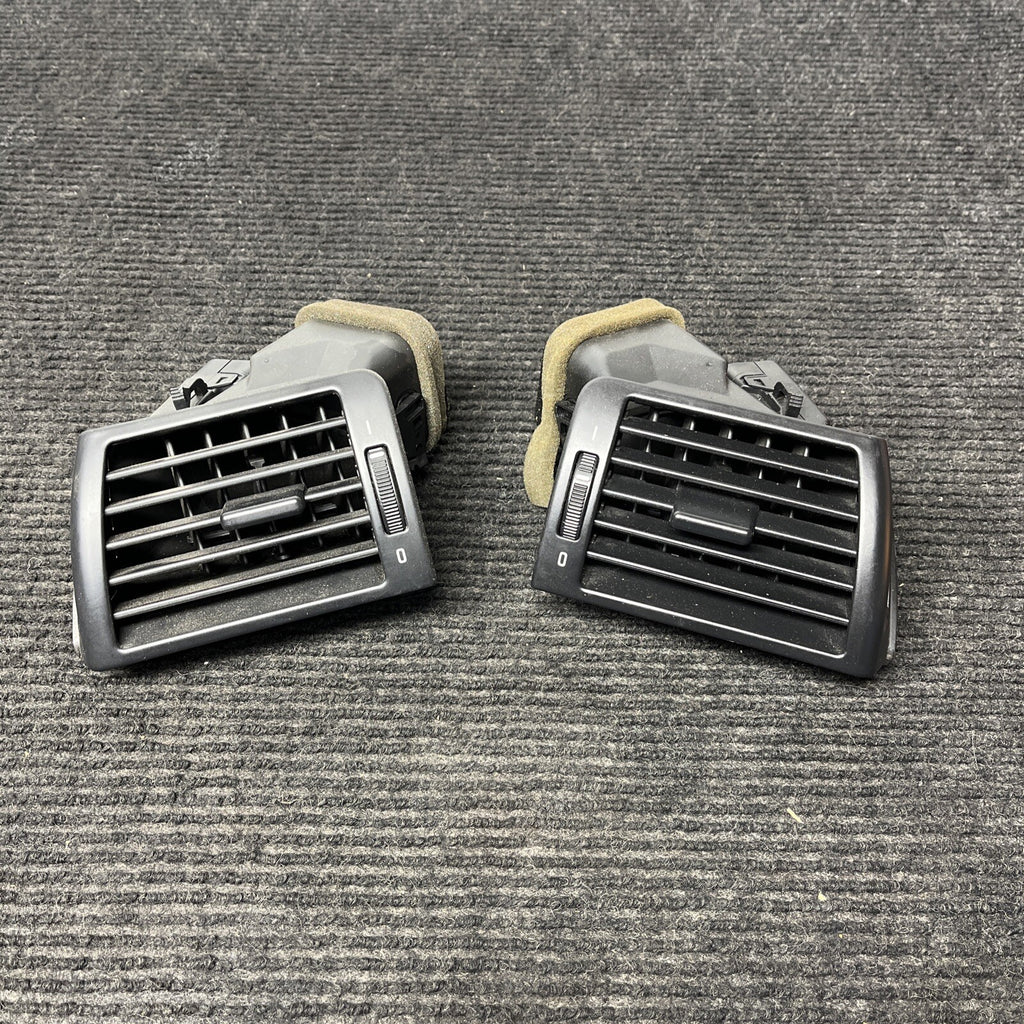 ☑️ 2000-2006 BMW E46 M3 3 SERIES FRONT L/R DASH END VENTS AC VENT AIR VENT OEM