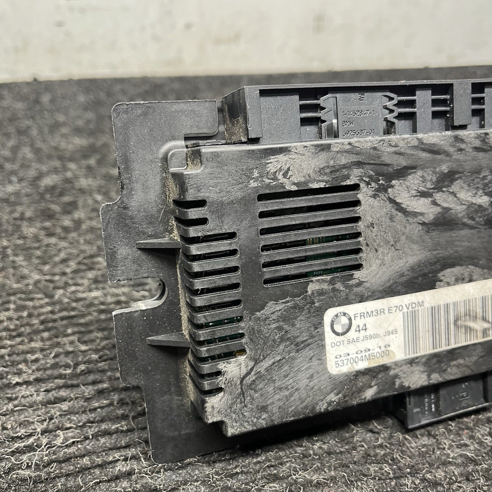 ☑️ FRM3R PL4 Footwell Control Module 61356801294 OEM 11-14 BMW E70 E71 X5 X6