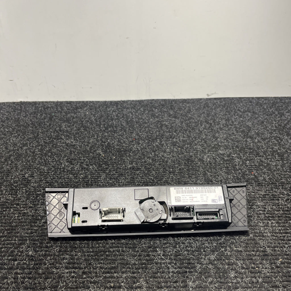 ☑️ 06-09 BMW E90 E92 E93 HEATER A/C CLIMATE CONTROL SWITCH PANEL OEM 335i 335xi