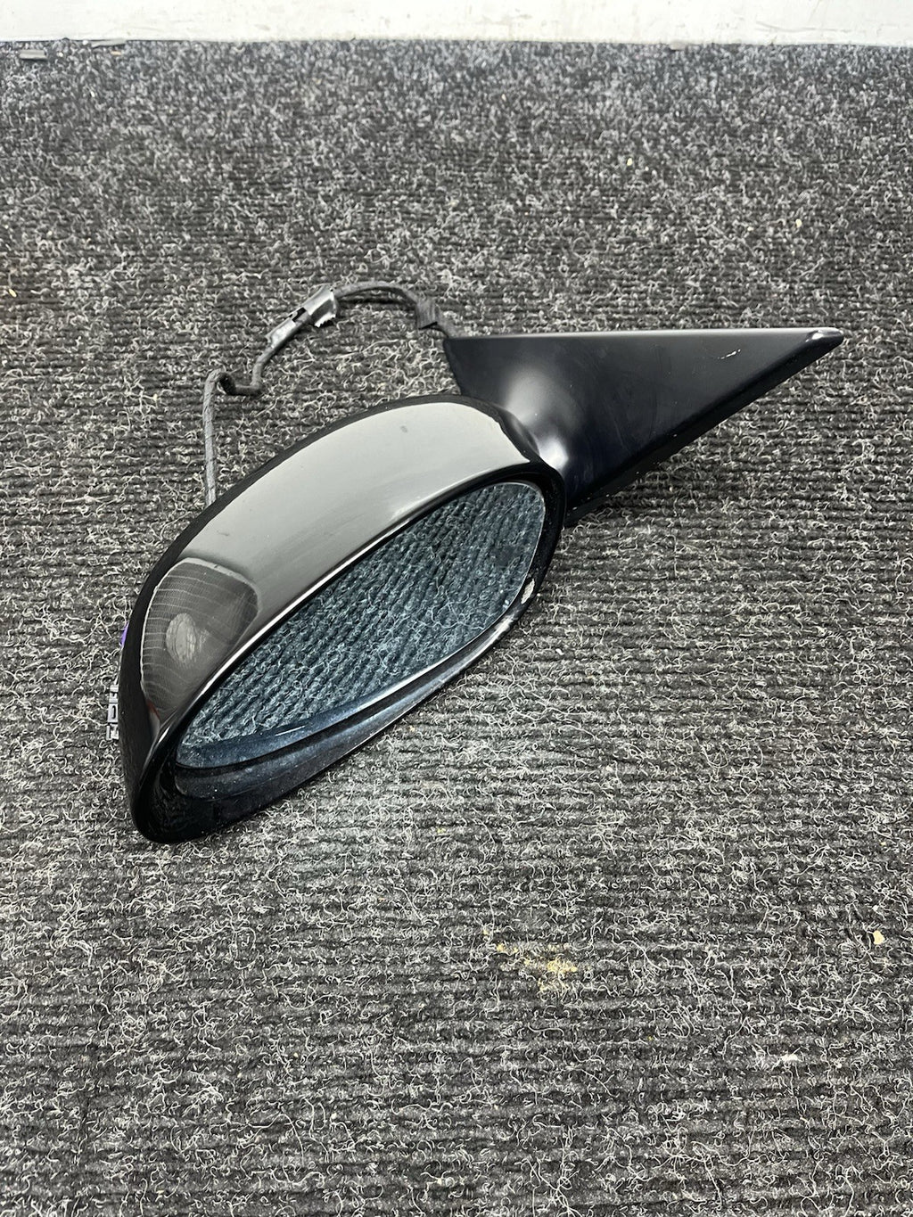 ☑️ 03-08 BMW Z4 Left Driver Side Door View Mirror Assembly Oem Black