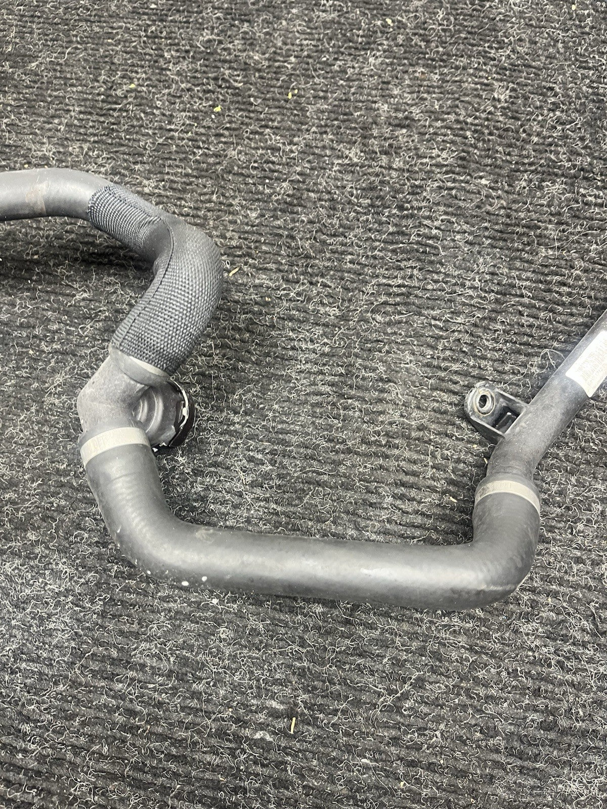 ☑️OEM BMW E88 E92 E93 N54 AWD MT Thermostat Hose Heater Coolant Return Pipe Line