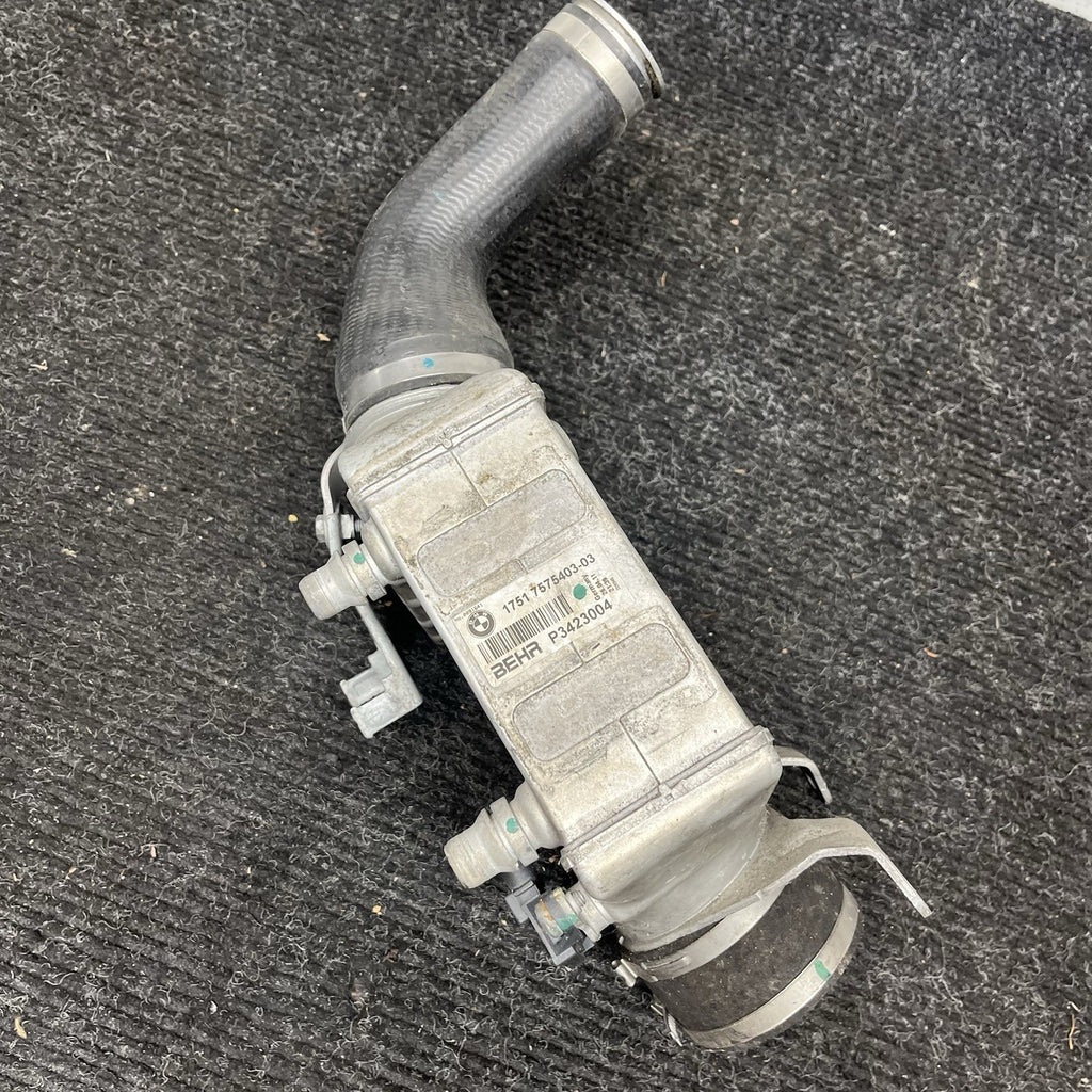 ☑️ OEM BMW F12 F06 F10 F02 550 650 N63 4.4L Engine Turbocharger Intercooler SET