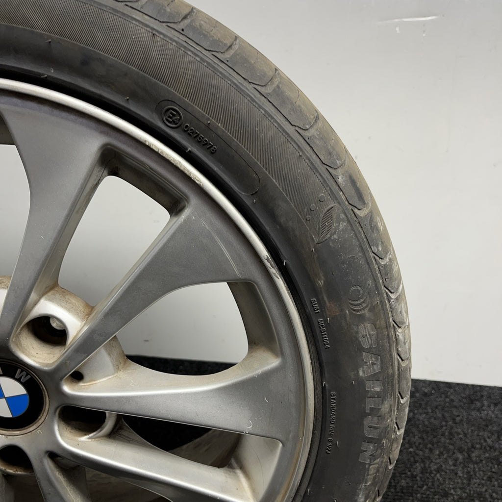 ☑️ Bmw 325I Oem Rim Factory Wheel 17" X 7" 10 Spoke Scuffs 6757042