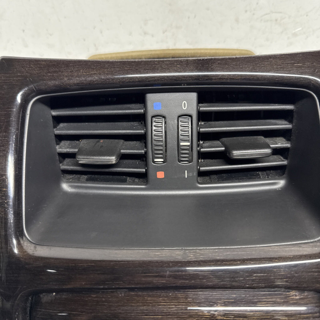 ☑️ BMW E92 E93 328 335 M3 Rear Center Console Air Vent Ashtray Wood Panel OEM