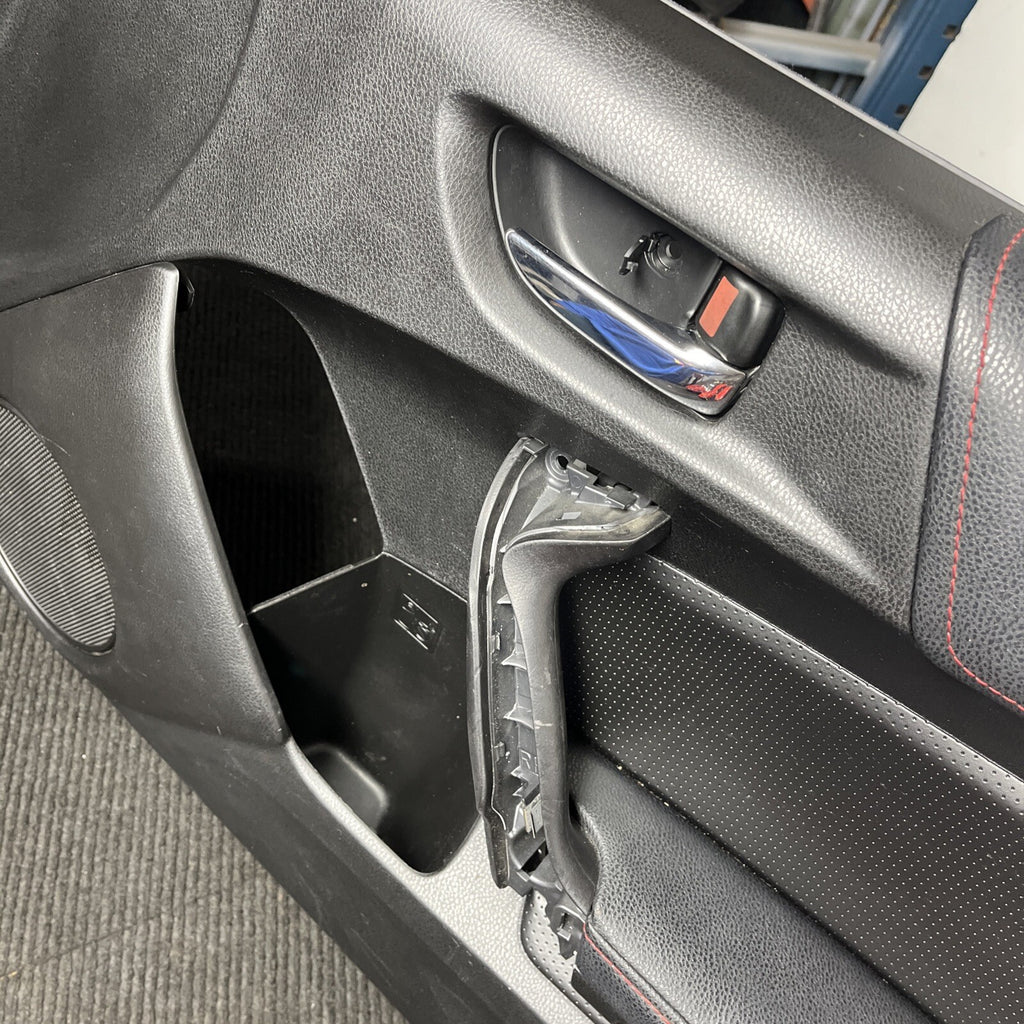 ☑️ 2013-2016 RH SCION FRS BRZ 86 OEM RED STITCHED DOOR PANELS SPEAKER ARM REST