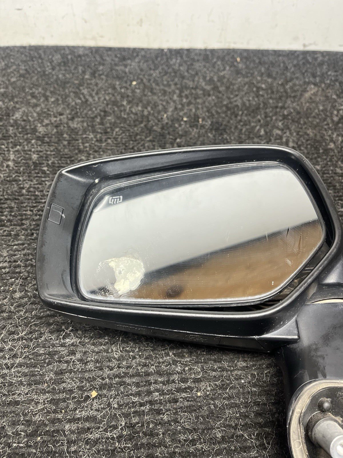 ☑️ 15-21 SUBARU WRX STI DRIVER LEFT FRONT DOOR MIRROR HEATED 5 WIRE OEM BLACK