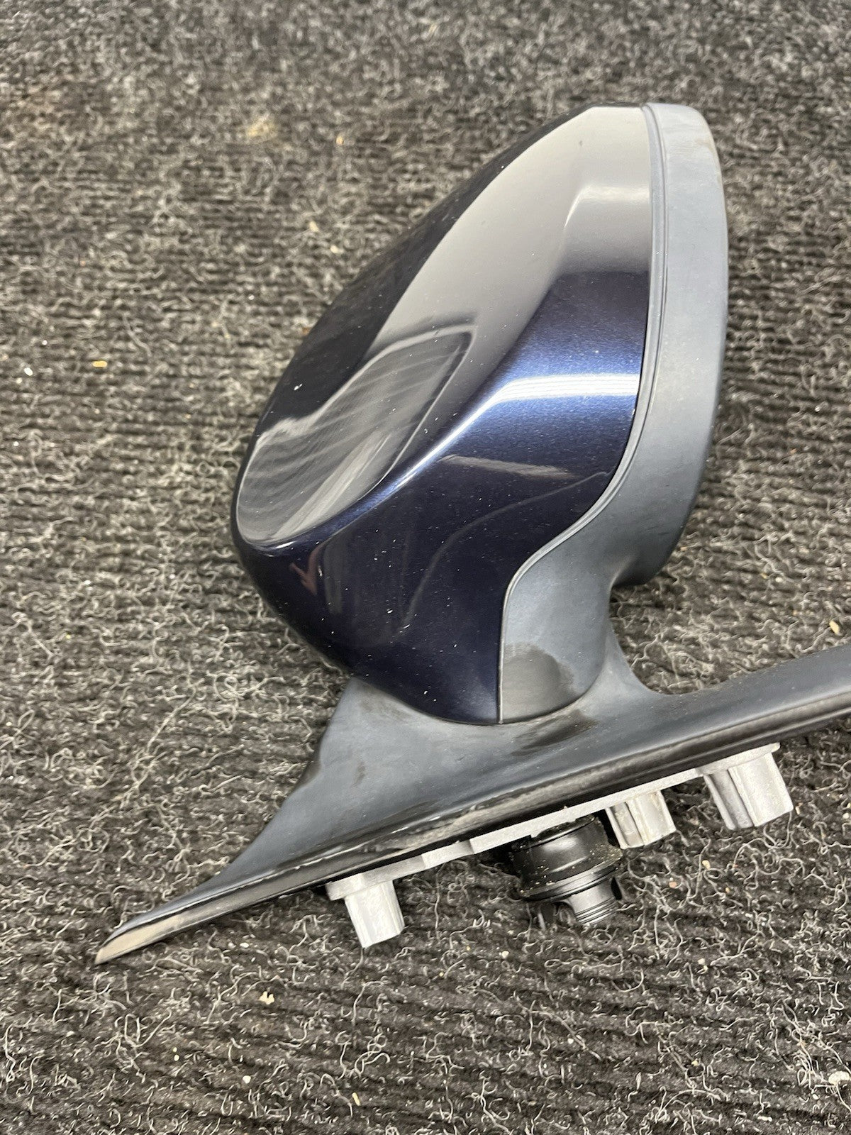 ☑️ 07-09 BMW E92 E93 328i 335i 3-Pin PASSENGER RIGHT RH MIRROR DARK BLUE OEM