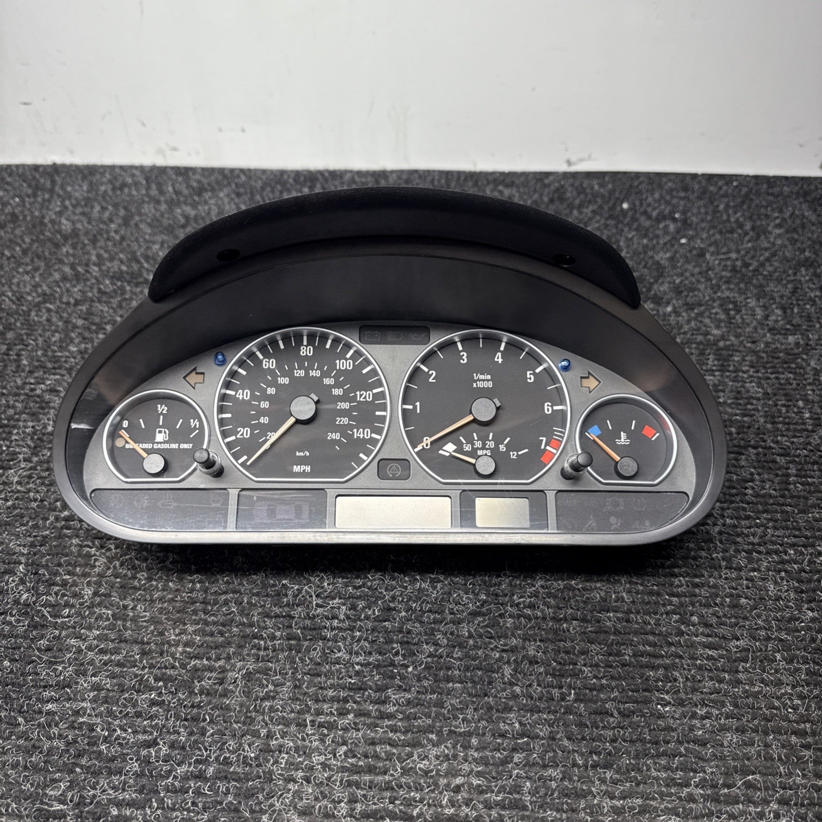 ☑️05-06 BMW E46 330ci ZHP AT 2 DOOR INSTRUMENT CLUSTER SPEEDOMETER OEM 123K NOTE