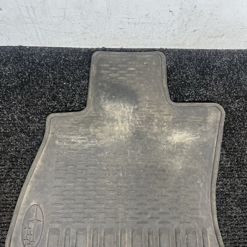 ☑️ SUBARU WRX STI 2.5L 2015 ALL WEATHER RUBBER FLOOR MAT SET J501SVA200 OEM