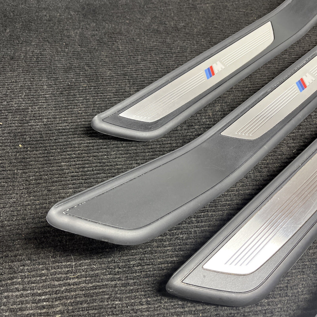 ☑️ 2010 BMW 750i SET OF 4 M SPORT DOOR SCUFF SILL PLATES TRIM COVER OEM