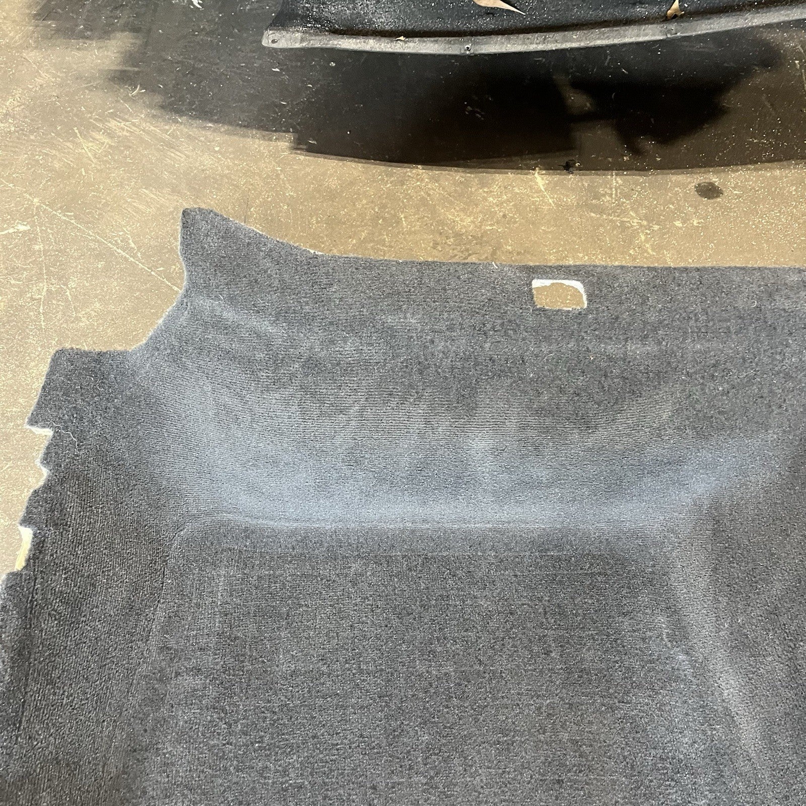 ☑️ 2016 BMW F36 GRAN COUPE REAR FLOOR INTERIOR CARPET COVERING MAT BLACK OEM