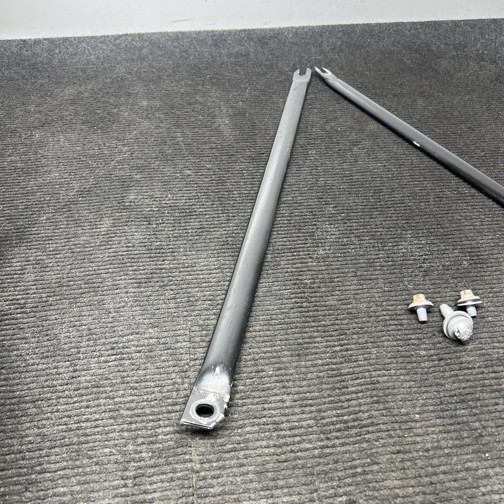 ☑️ BMW E90 E92 3 Series Hood Frame Support Strut Brace Pair Left & Right Set OEM