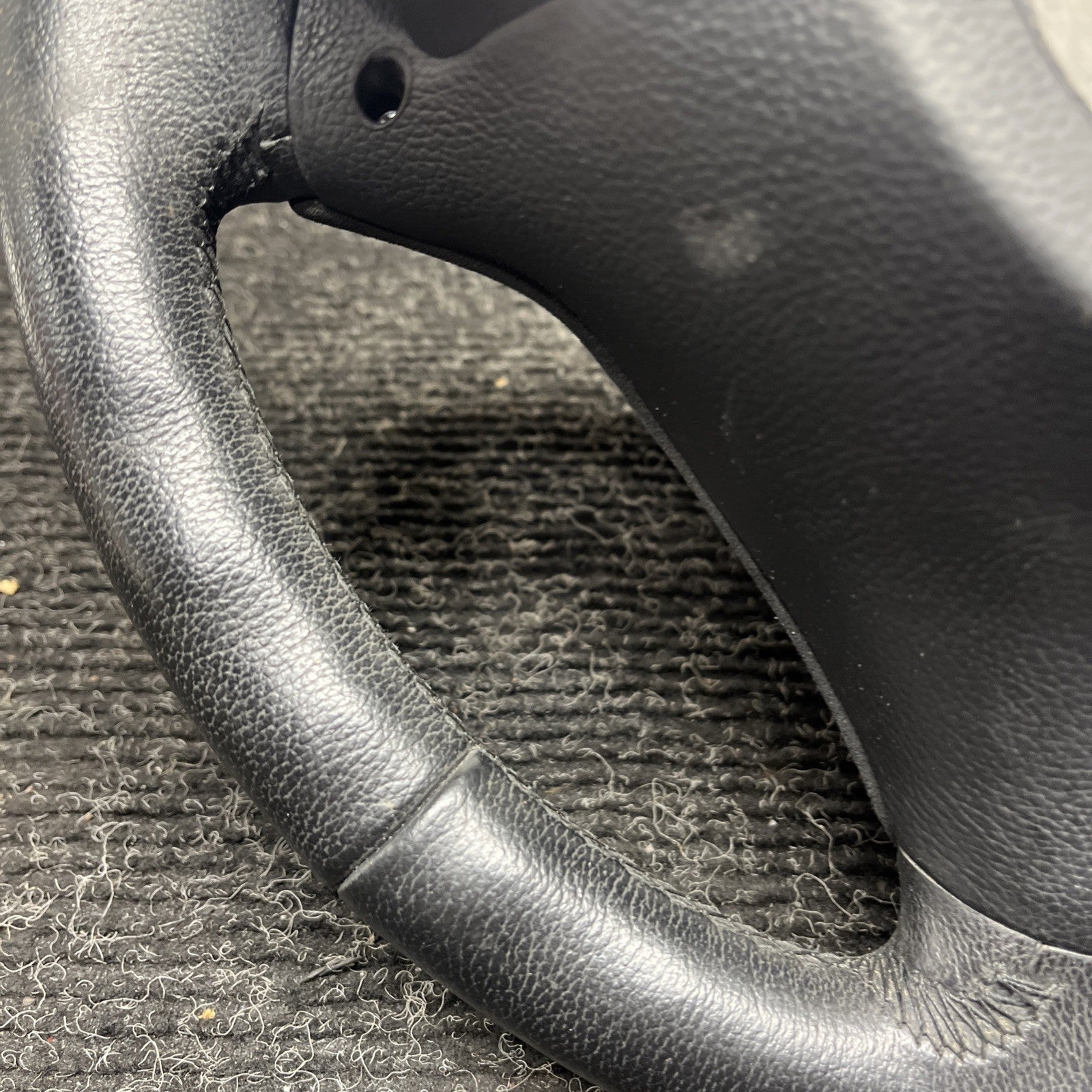 ☑️ OEM BMW E82 E88 E90 E92 E93 Sport Steering Wheel Black Leather AT w/ Shifters