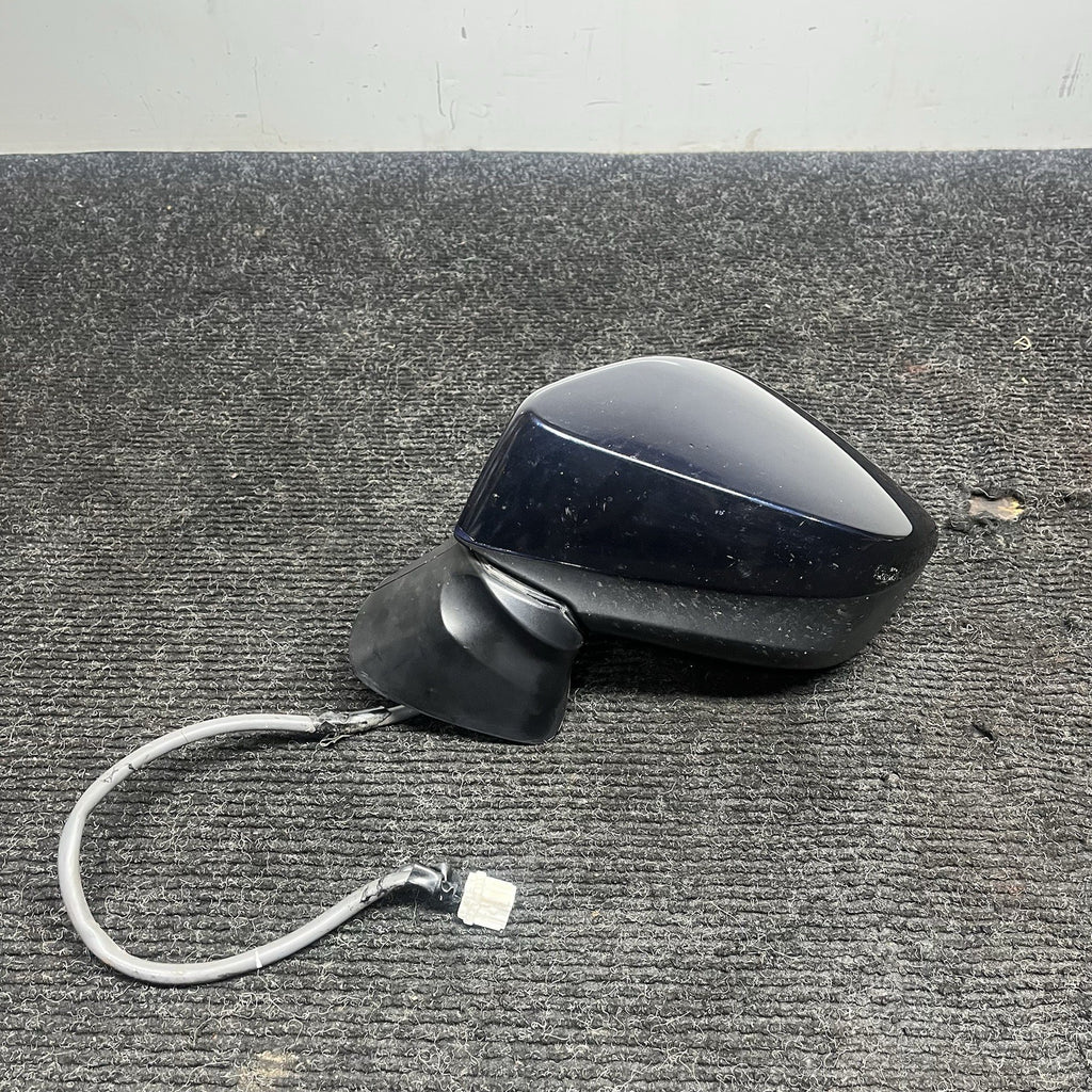 ☑️ 2013-2017 SUBARU BRZ SCION FRS LEFT SIDE DRIVER BLUE DOOR MIRROR OEM