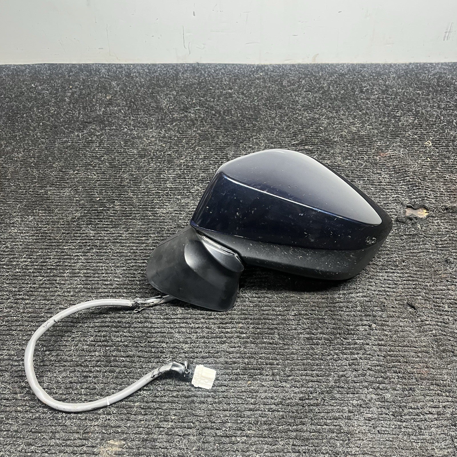 ☑️ 2013-2017 SUBARU BRZ SCION FRS LEFT SIDE DRIVER BLUE DOOR MIRROR OEM