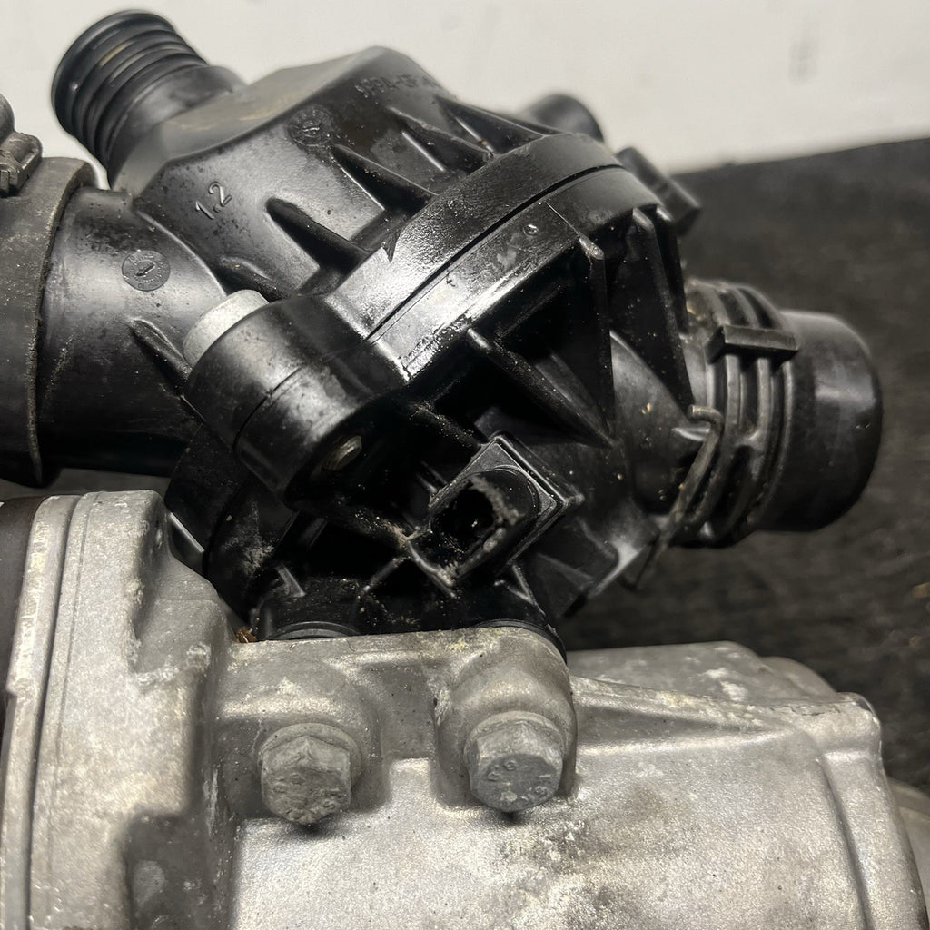 ☑️OEM BMW E82 E90 E92 F10 F13 N54 N55 Electric Water Pump W/ Thermostat 79K Mile