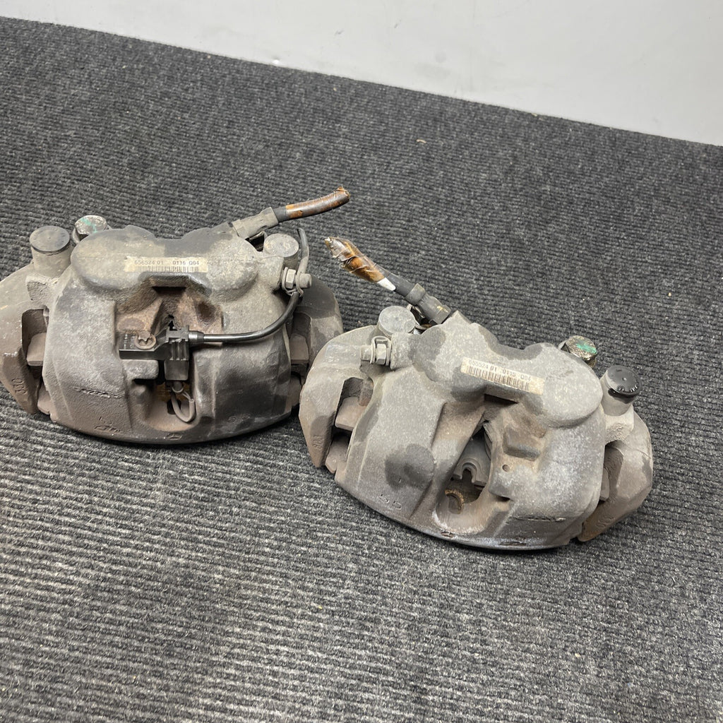 07-10 MERCEDES ML 350 W164 FRONT RIGHT LEFT BRAKE CALIPER ASSEMBLY 65652401 120K
