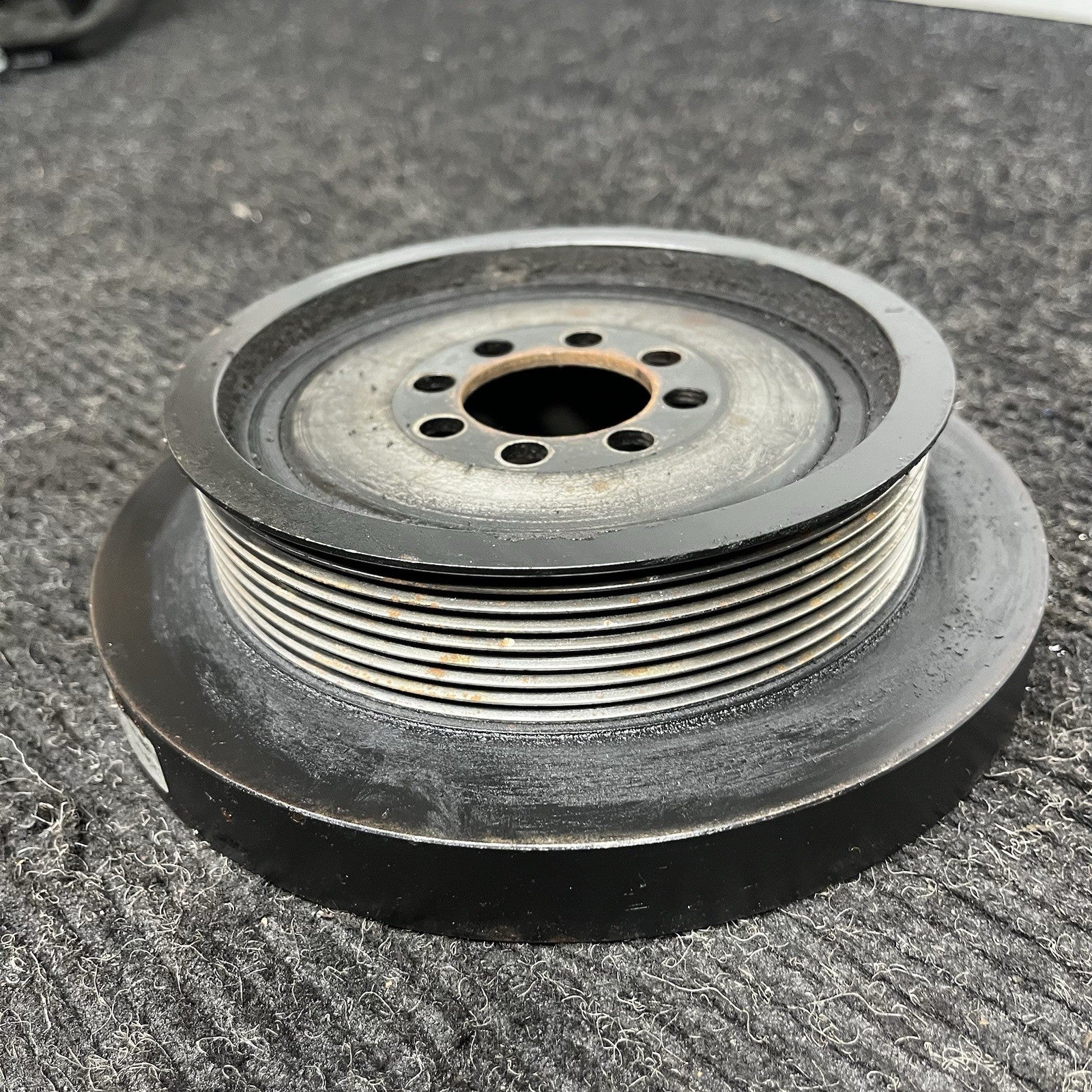 ☑️ OEM BMW F30 F32 F10 F02 F87 Engine N55 Crankshaft Pulley Harmonic Balancer