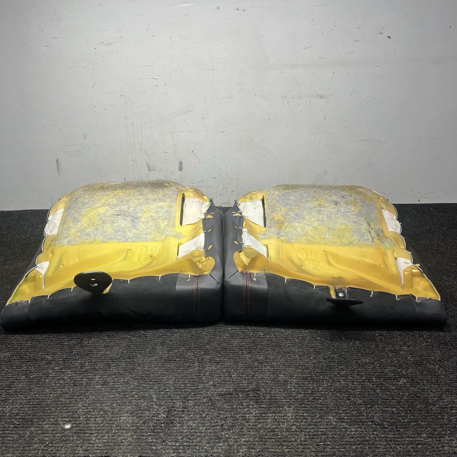 ☑️ 13-17 SUBARU BRZ REAR LOWER BOTTOM SEAT CUSHION COVER PAIR OEM