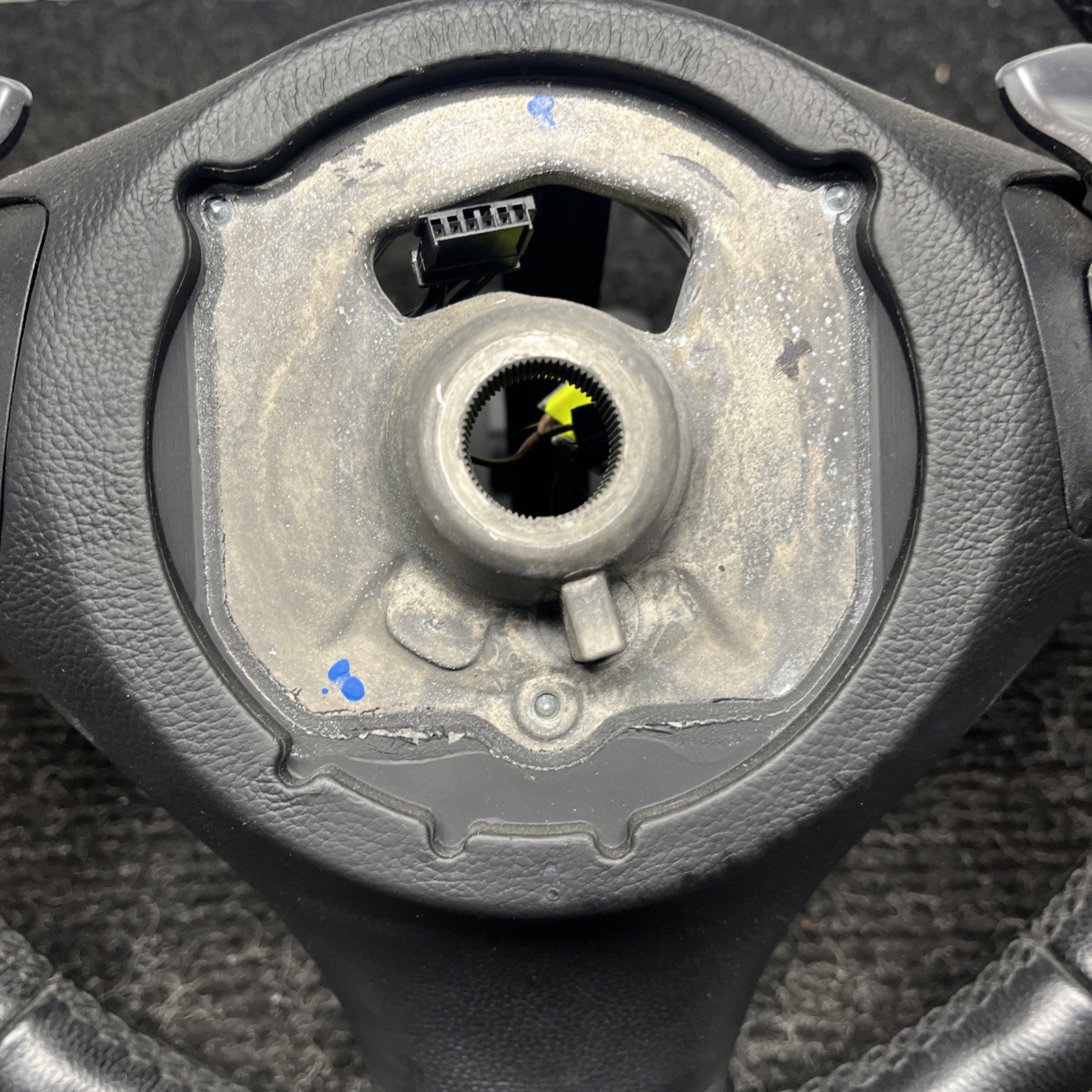 ☑️ OEM BMW E82 E88 E90 E92 E93 Sport Steering Wheel Black Leather AT w/ Shifters