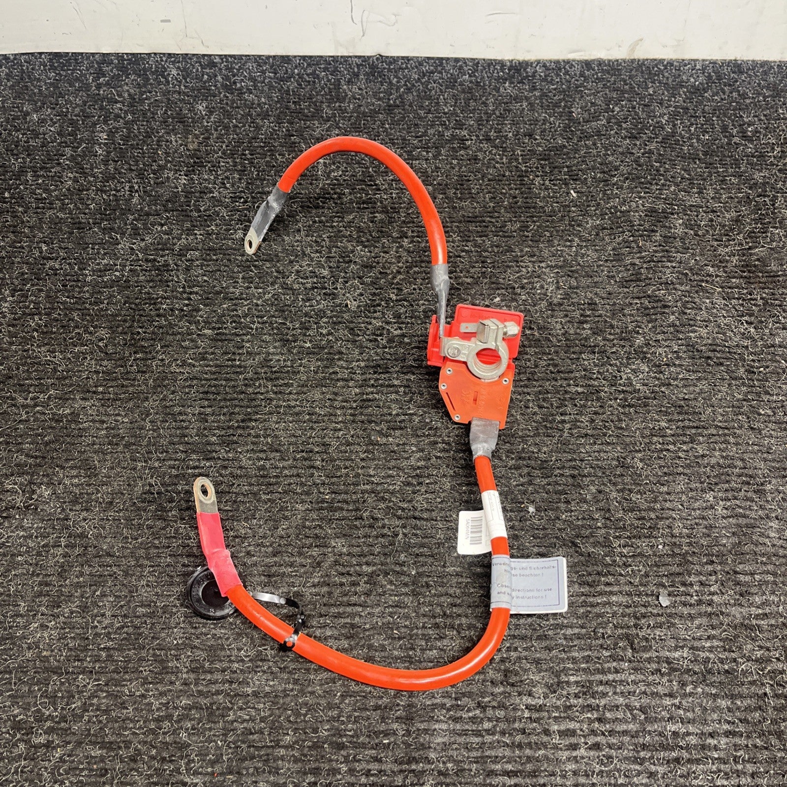 ☑️ 12-20 OEM BMW F30 F32 F33 F82 M4 Battery Plus Terminal Positive Red Cable