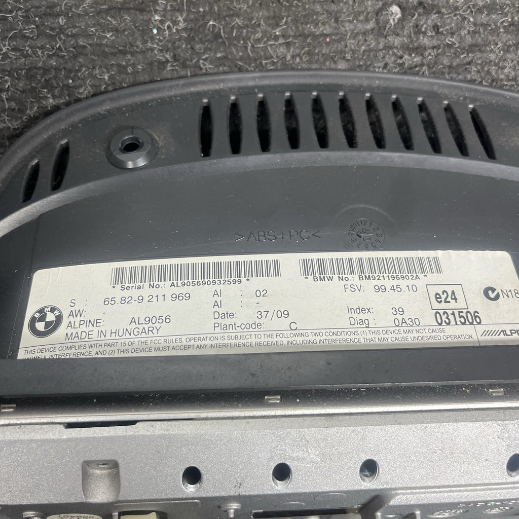 ☑️ 11-13 BMW E90 E92 E93 DASH CIC INFORMATION 8.8" SCREEN DISPLAY 9211969 OEM