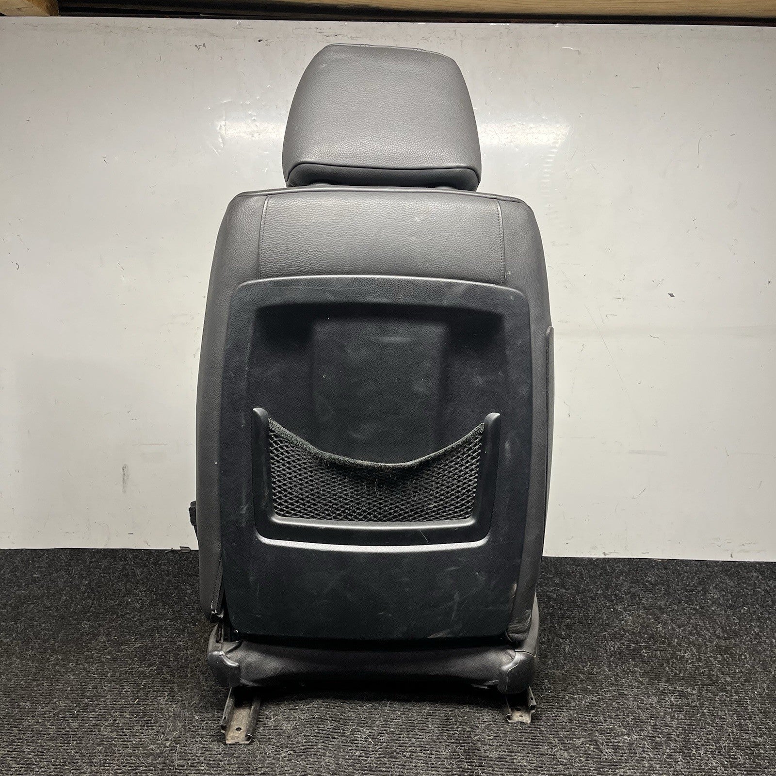 ☑️08-13 BMW E82 1Series Coupe Leather Front Right Passenger Sport Seat Black OEM