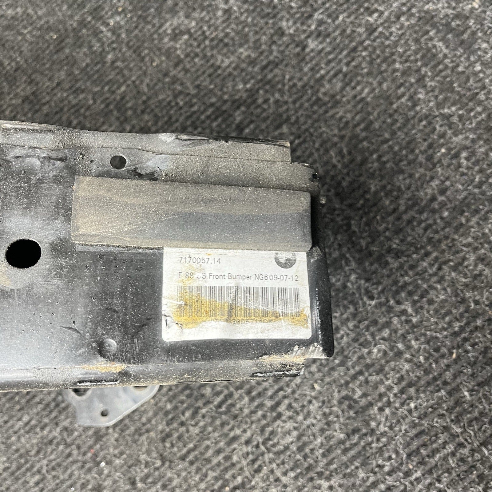 ☑️ OEM BMW E82 E88 128i 135i Front Support Frame Bumper Reinforcement Rebar Bar