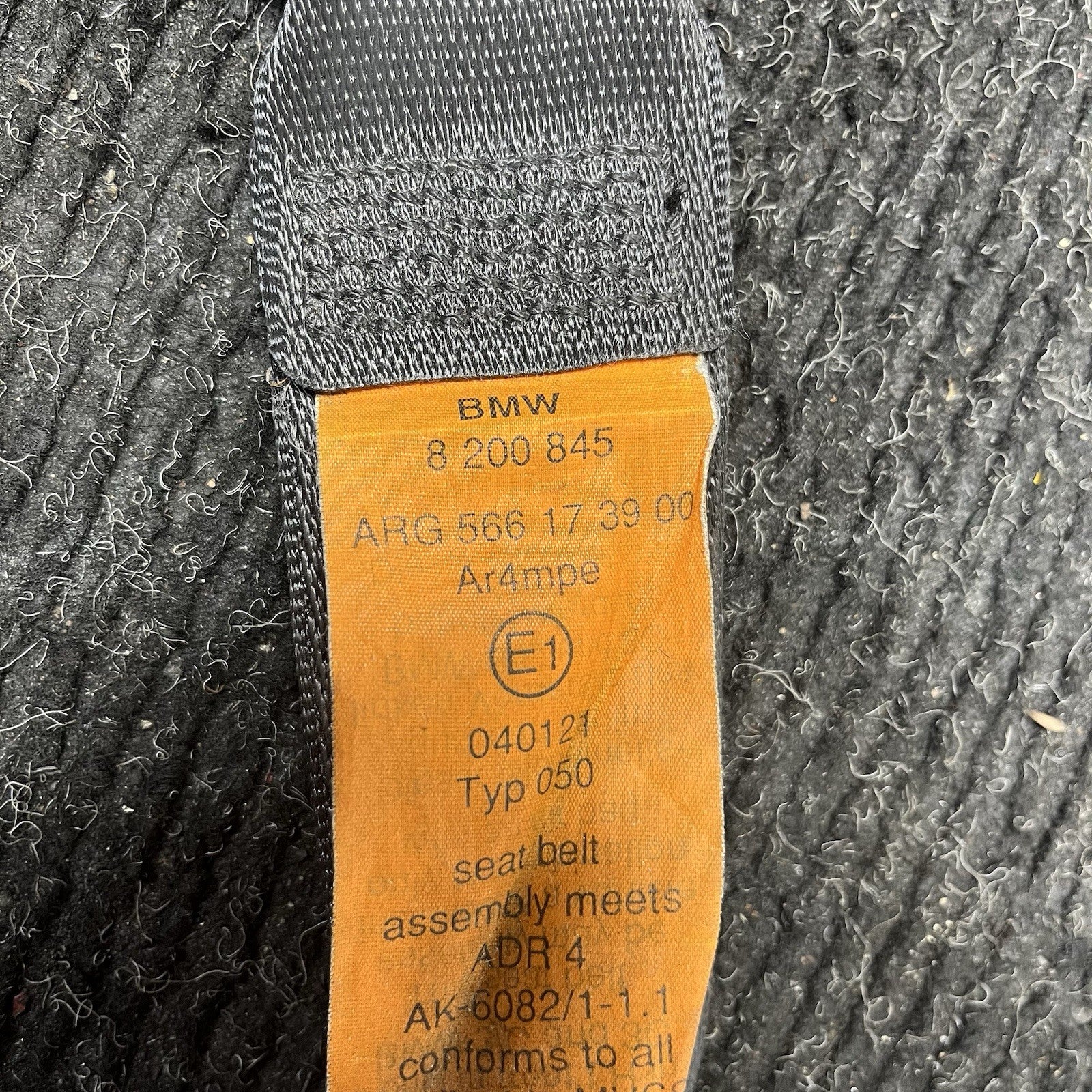 ☑️ 91-98 BMW E36 323 328 M3 Front Left Driver Side Seatbelt Retractor Buckle OEM