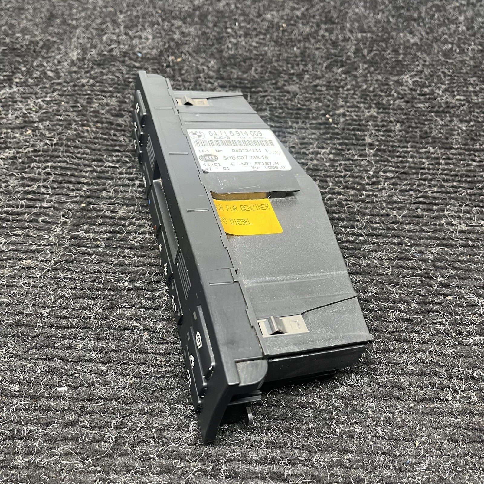 ☑️ OEM 2001-2006 BMW M3 E46 3 SERIES AUTOMATIC CLIMATE CONTROL SWITCH 6916882