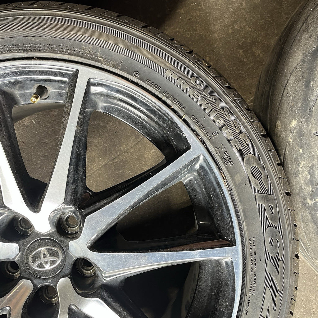 ☑️ 2022-26 Toyota GR86 Base Wheel Set Rim Tire 17” 17x7.5 +48 Offset Factory OEM