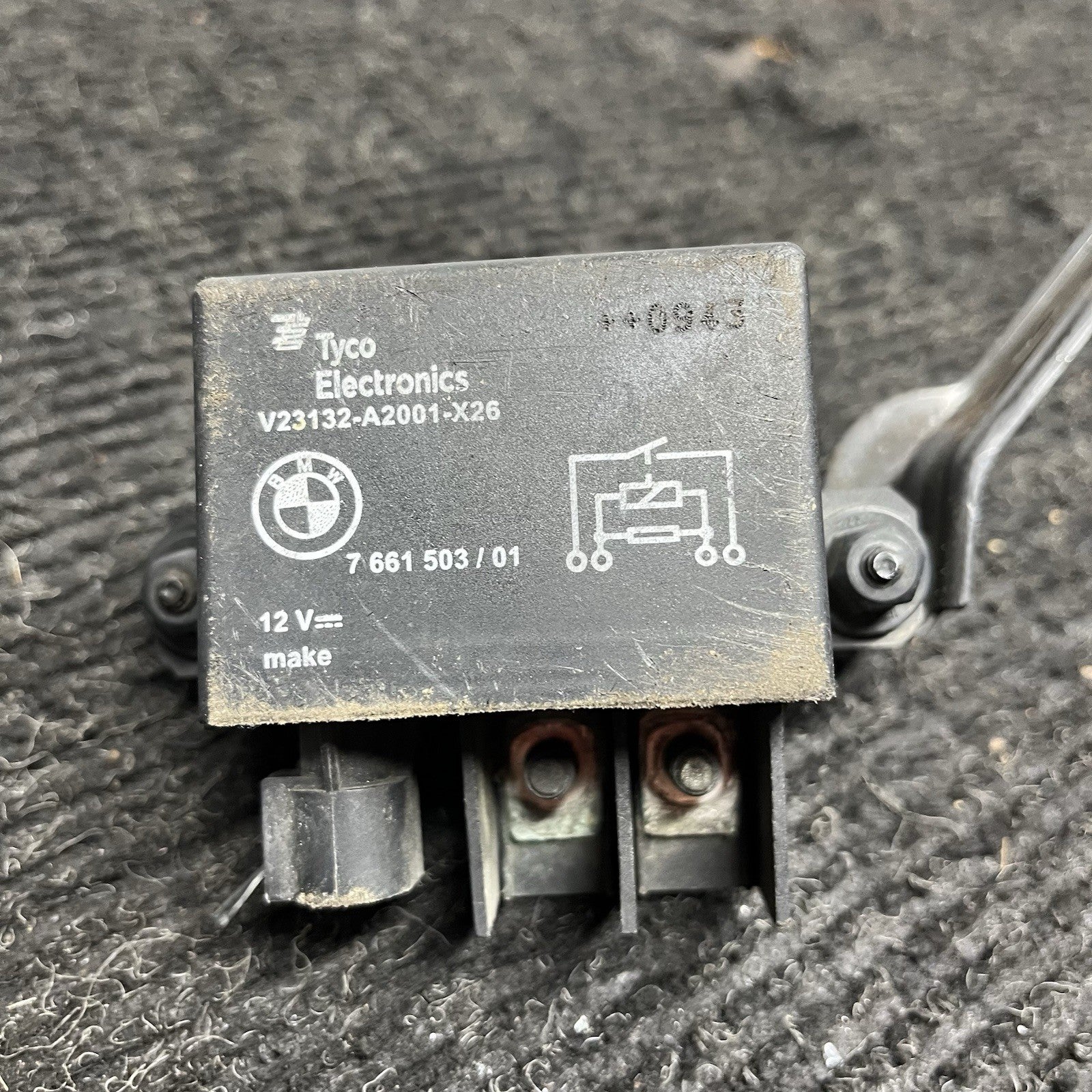 ☑️ 2007 - 2013 BMW E70 X5 X5M COOLING FAN CONTROL MODULE 7661503 OEM