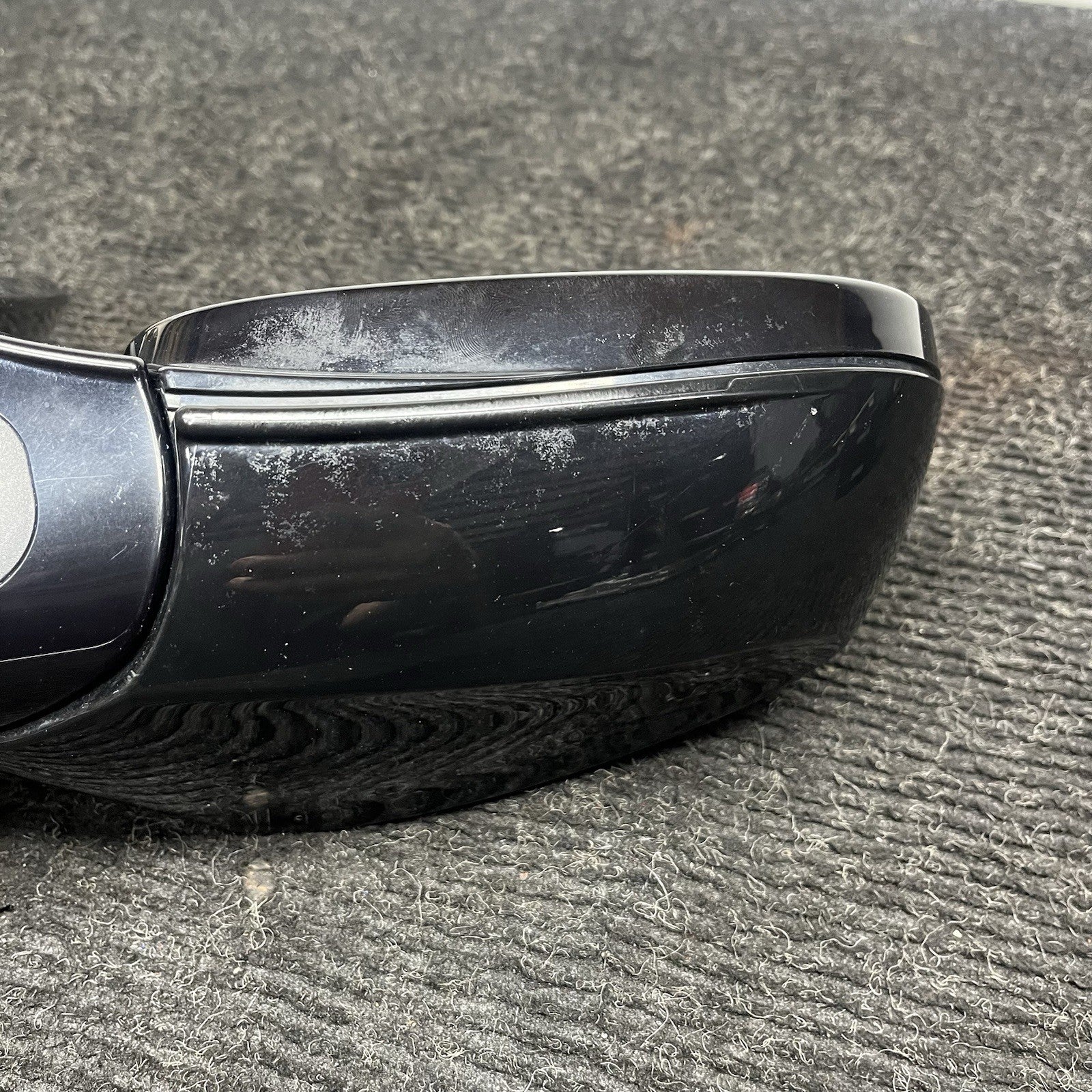 ☑️ 10-13 OEM BMW E82 E88 Front Right Passenger Side Heated Mirror Assembly Black