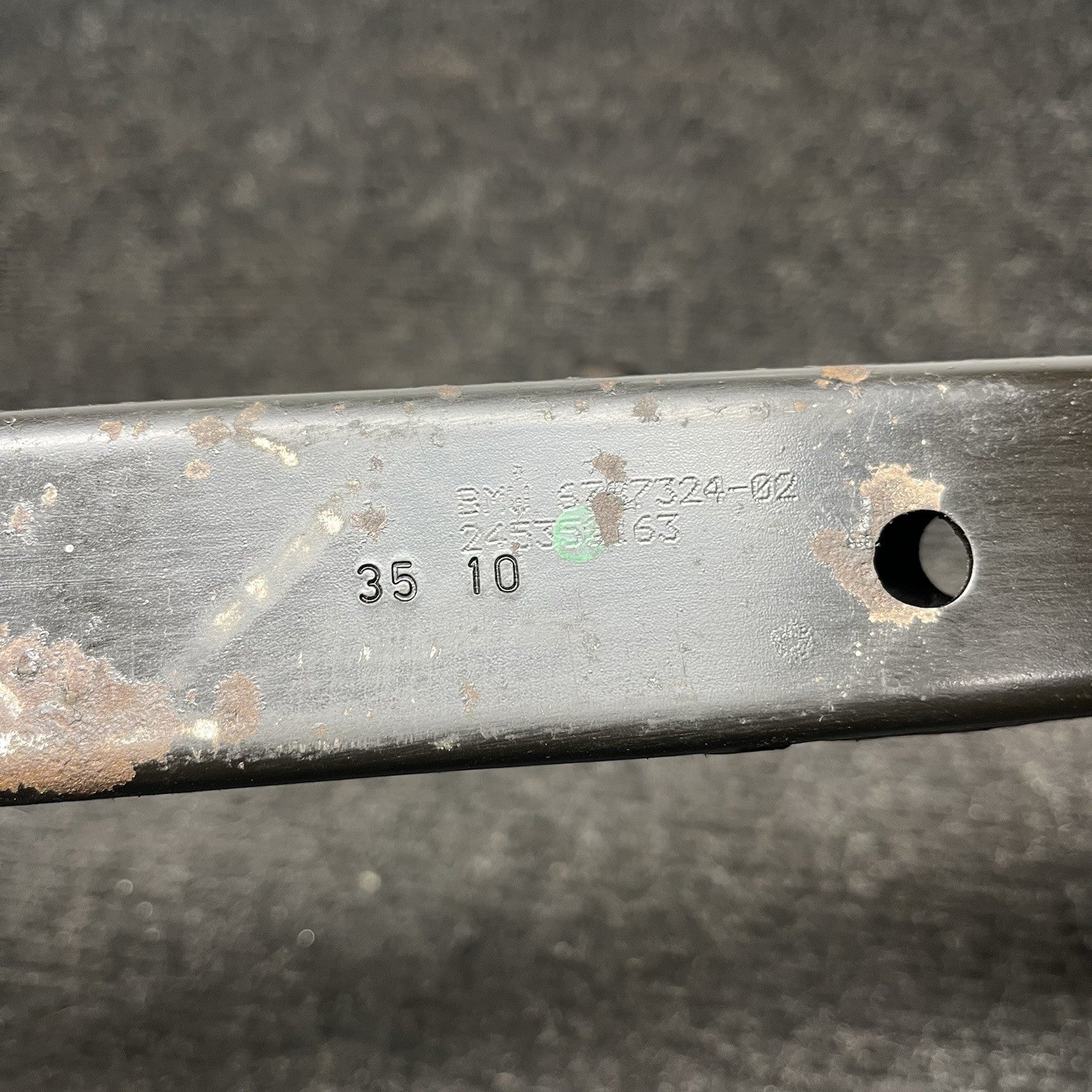 ☑️ 2014-2018 BMW X5 FRONT SUBFRAME REINFORCEMENT CROSS BAR BRACKET OEM 6787324