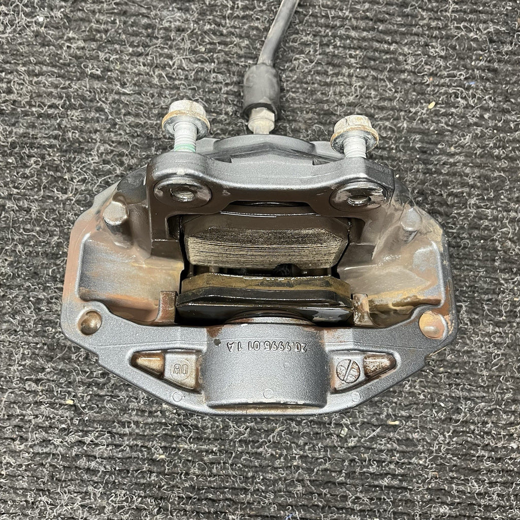 ☑️BMW E82 E88 135i FRONT REAR BRAKE CALIPERS SET FOUR BREMBO GREY GRAY 08-13 OEM