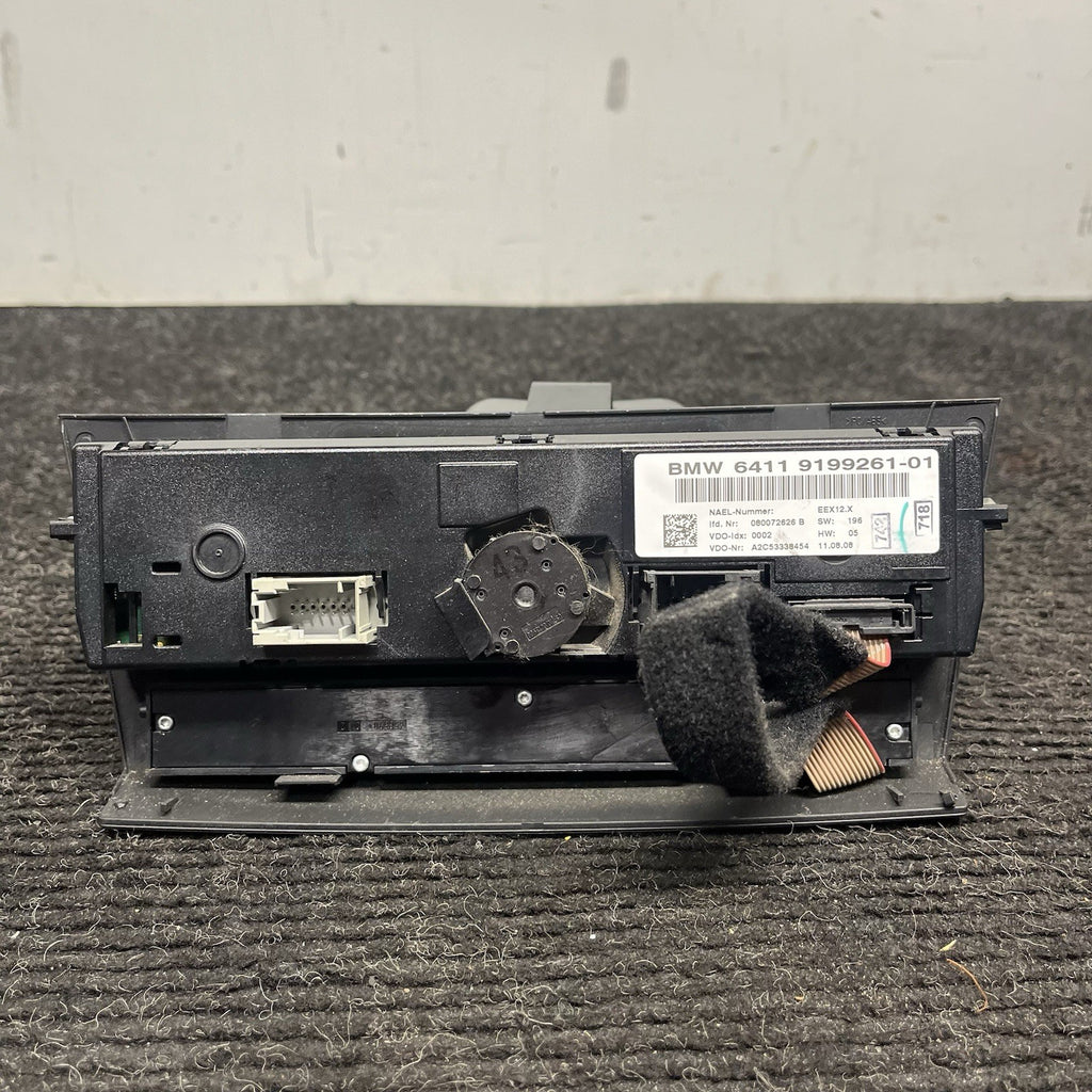 ☑️ 07-13 OEM BMW E92 E93 328 335 AC A/C Heater Climate Control Switch Panel