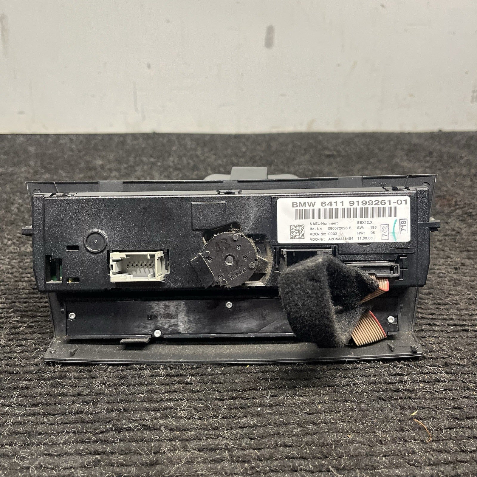 ☑️ 07-13 OEM BMW E92 E93 328 335 AC A/C Heater Climate Control Switch Panel