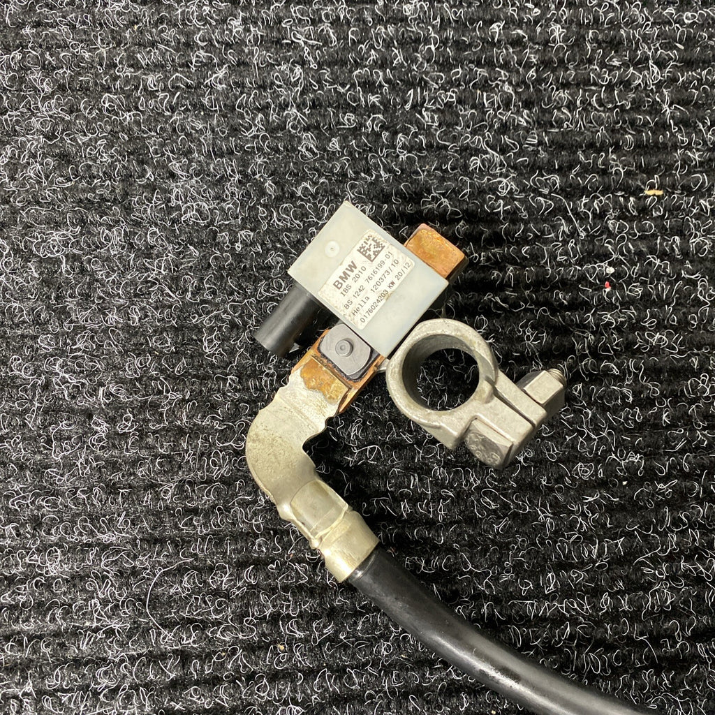☑️ 08-13 OEM BMW E82 E88 E89 Z4 135 Battery Negative Cable Terminal IBS Ground