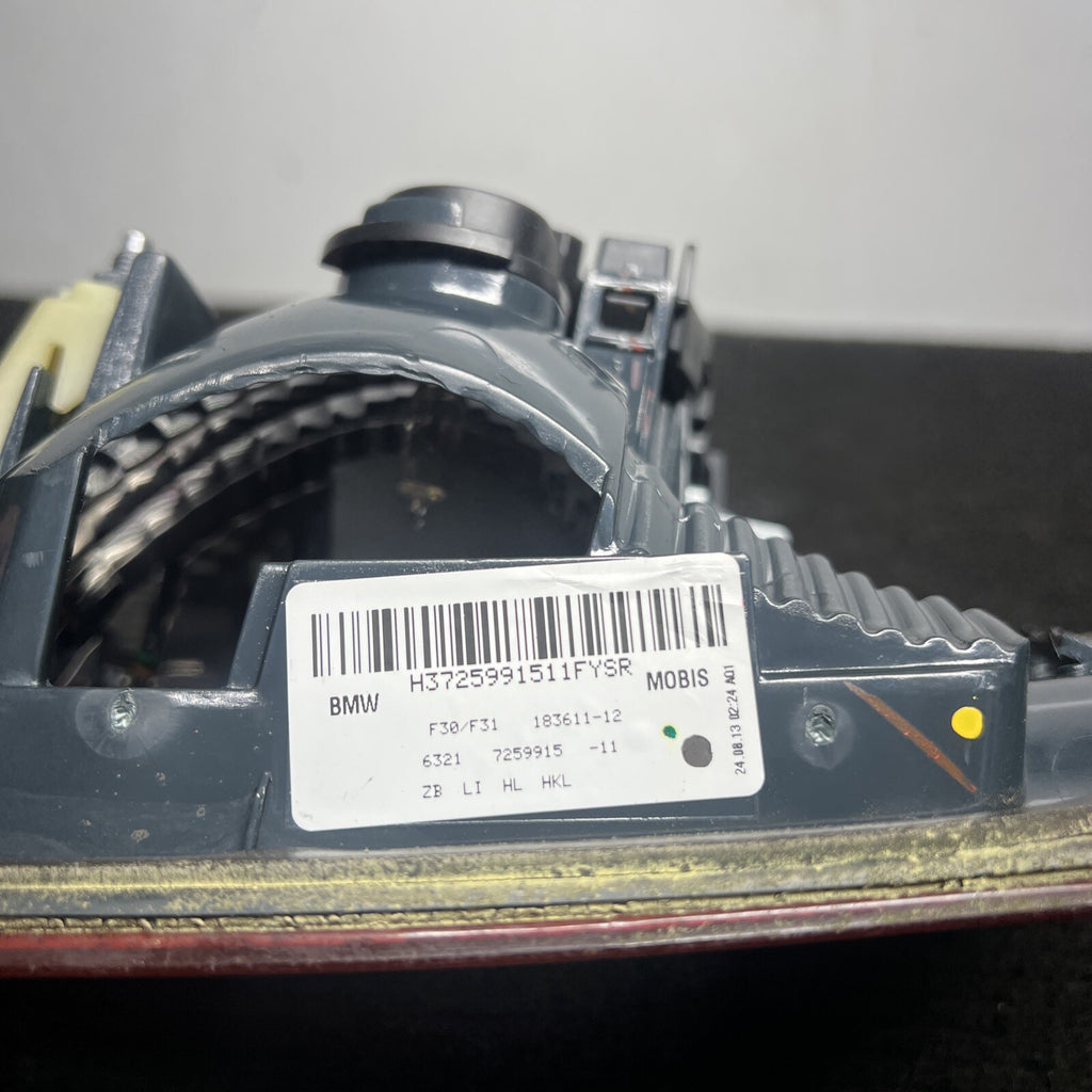 ☑️ 12 13 14 15 BMW F30 320I 328I 335I LEFT DRIVER INNER TAIL LIGHT LAMP OEM