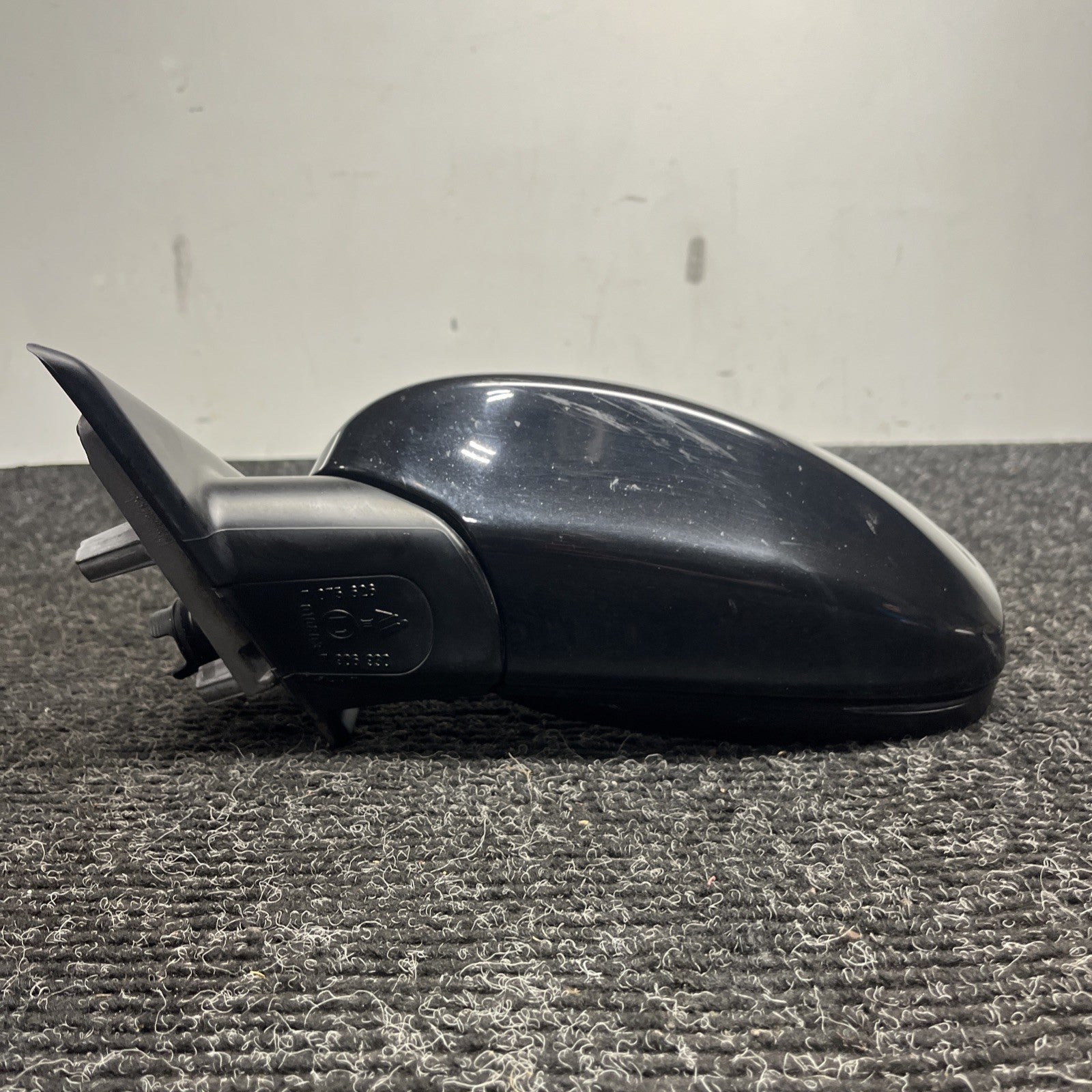 ☑️ 2011 - 2013 BMW E92 E93 328I 335I LCI LEFT DRIVER VIEW MIRROR BLACK OEM 7087