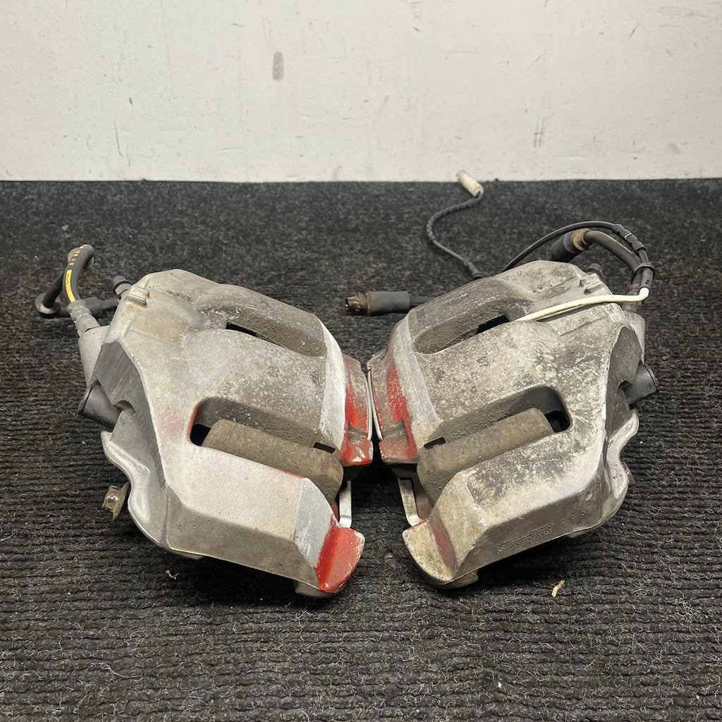 ☑️ 06-11 E90 E91 E92 E93 E84 335 Z4 BMW 335i Front Brake Caliper Set OEM