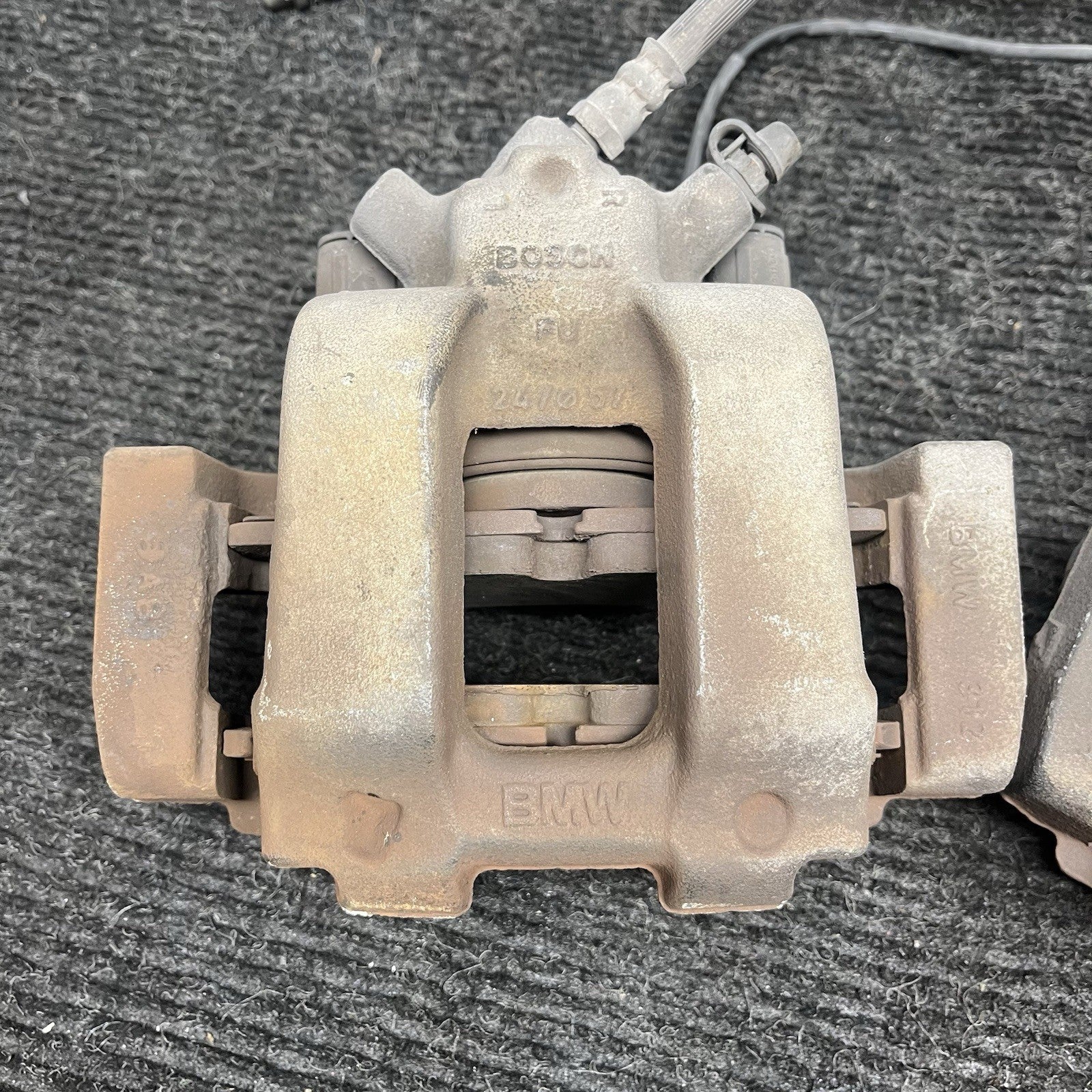 ☑️ 12-16 BMW 328I F30 RWD FRONT LEFT & RIGHT SIDE ABS BRAKE CALIPER SET OF 2 OEM